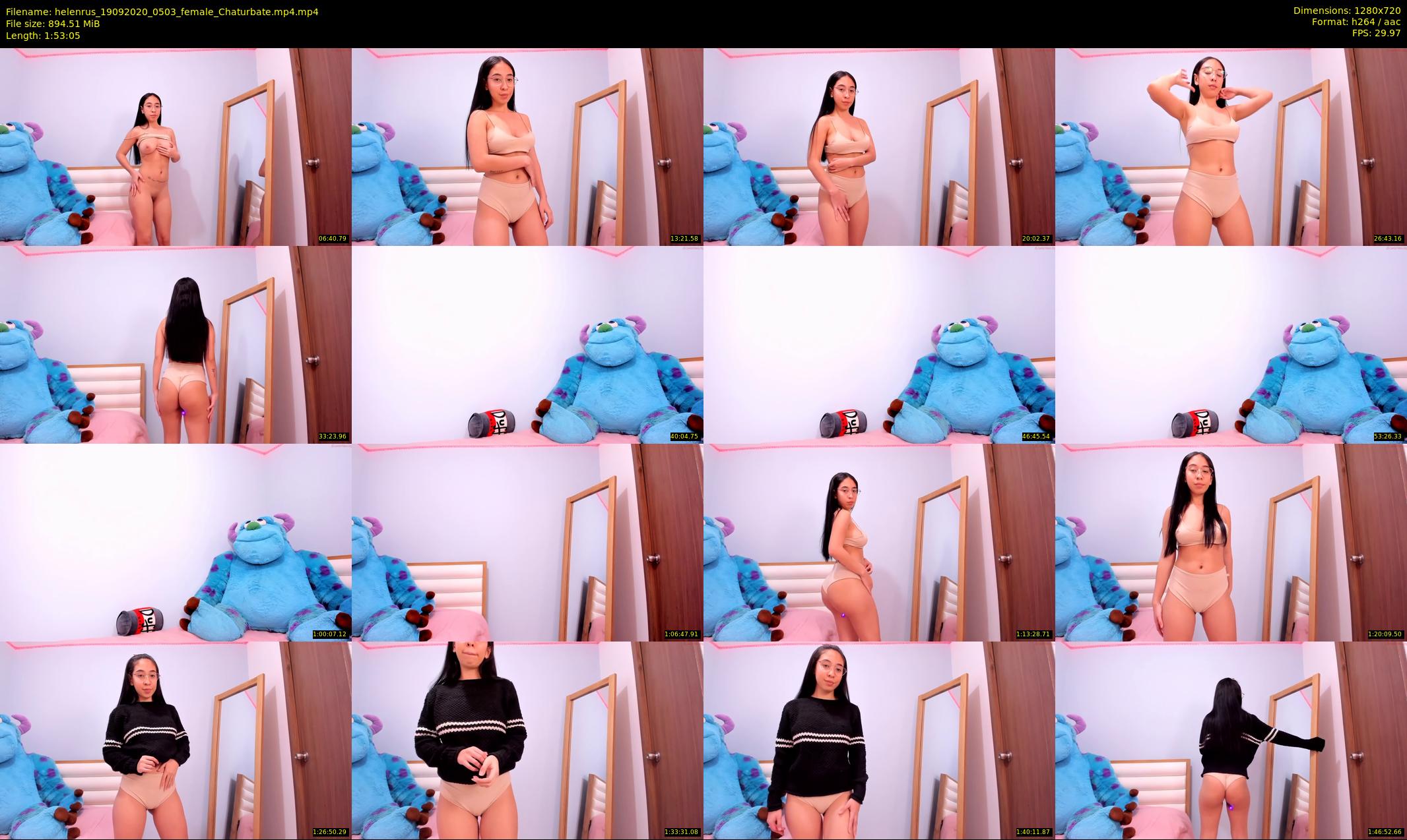 helenrus — 114 minute Chaturbate female cam show recording, 720p, Sep 19, 2020