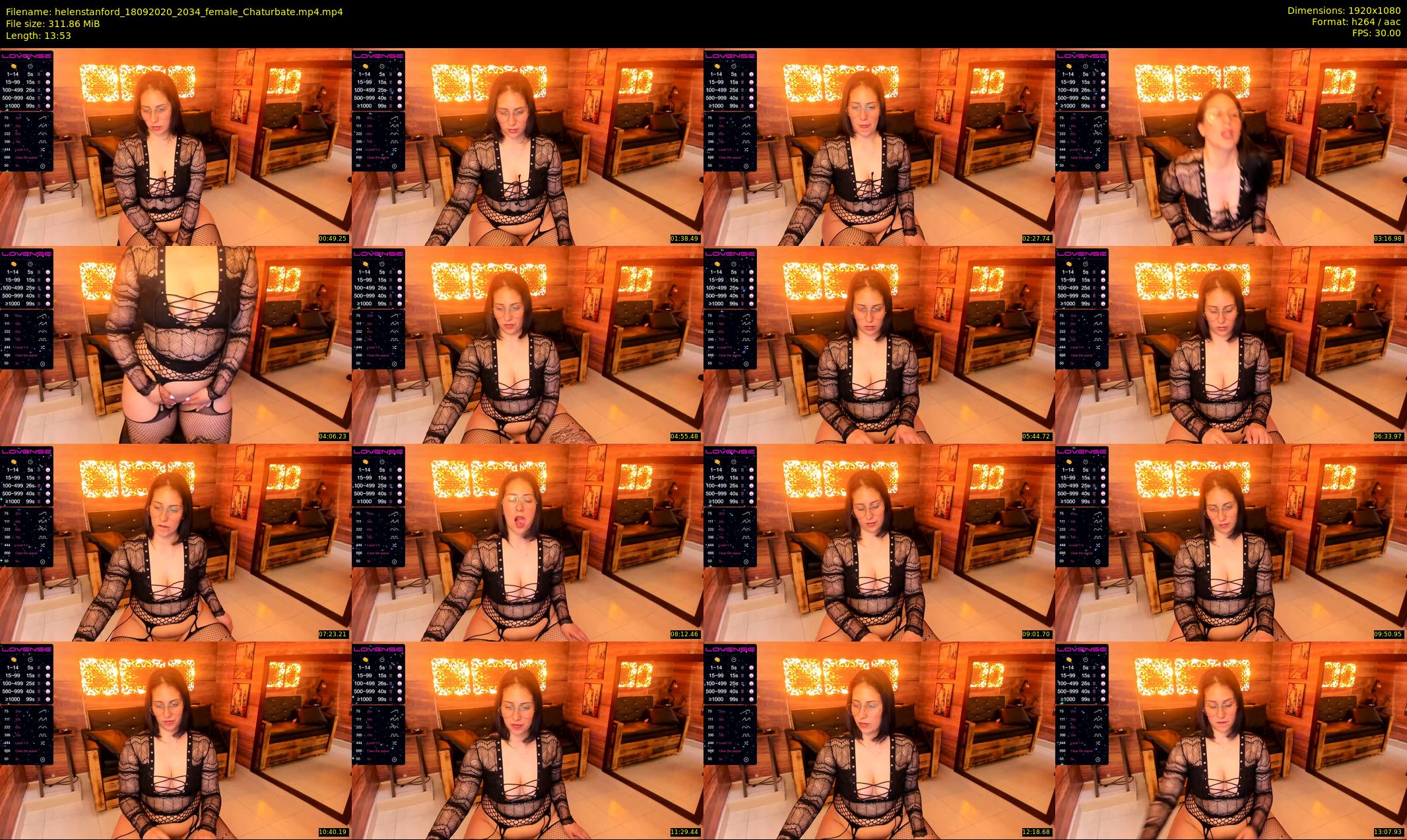 helenstanford — 14 minute Chaturbate female cam show recording, 1080p, Sep 18, 2020