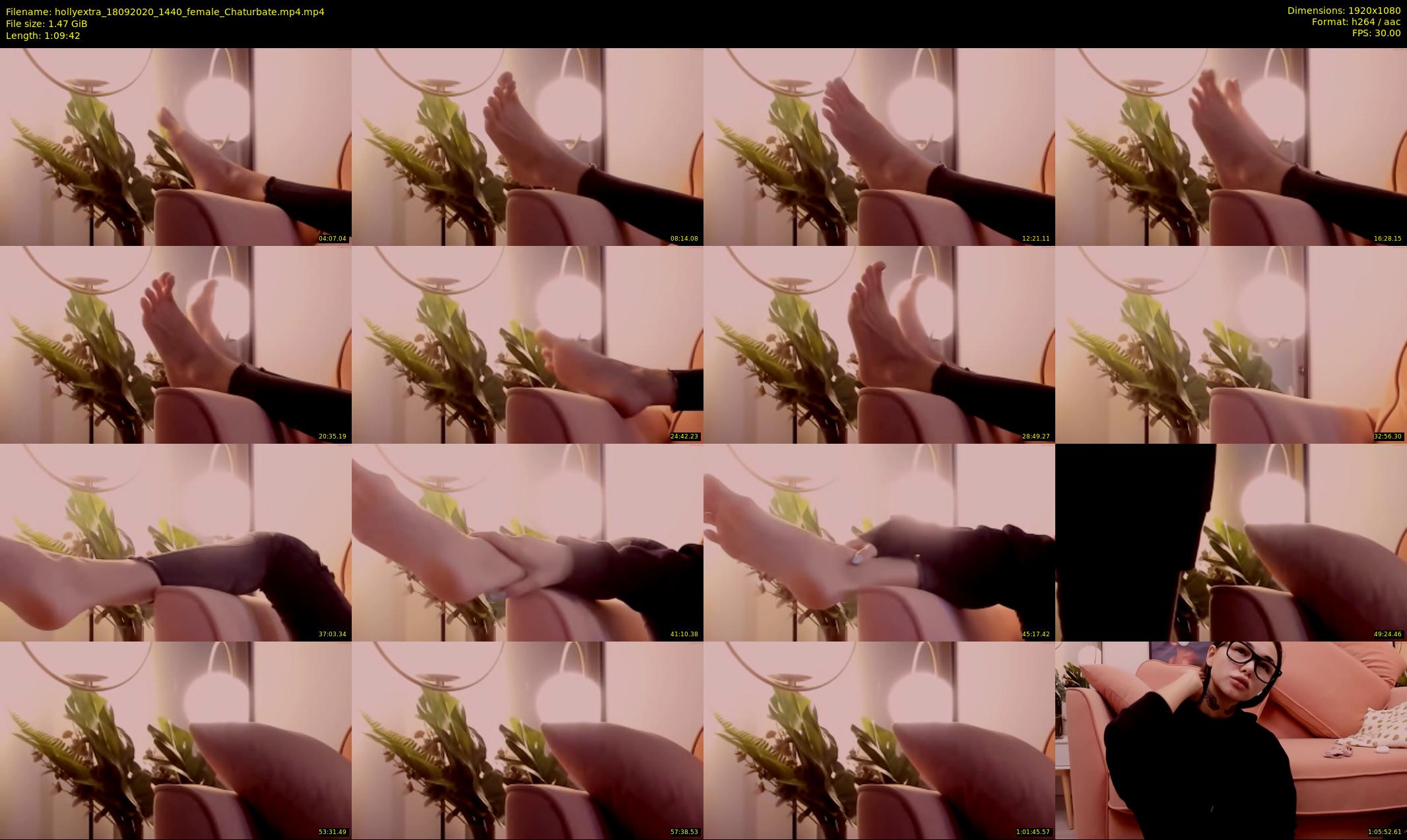 hollyextra — 70 minute Chaturbate female cam show recording, 1080p, Sep 18, 2020