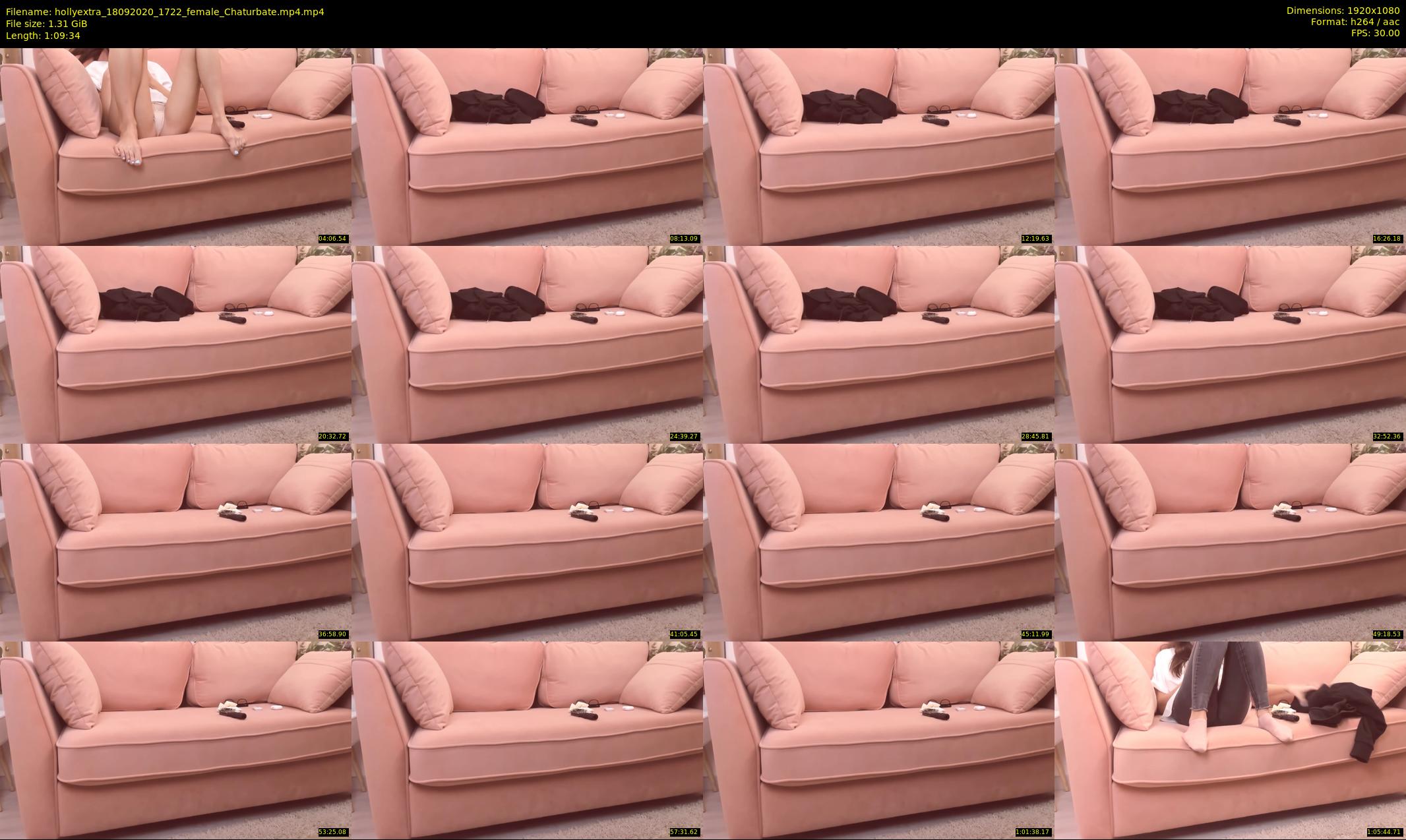 hollyextra — 70 minute Chaturbate female cam show recording, 1080p, Sep 18, 2020
