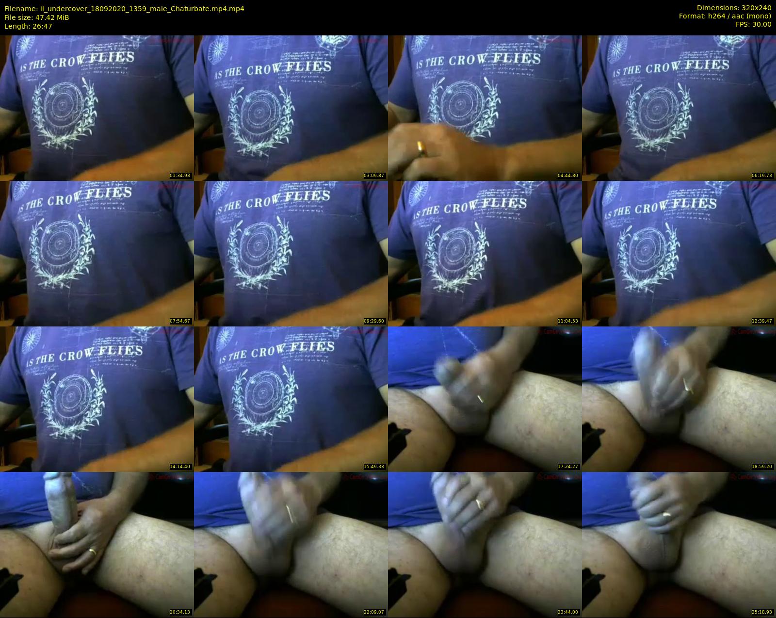 il_undercover — 27 minute Chaturbate male cam show recording, SD, Sep 18, 2020