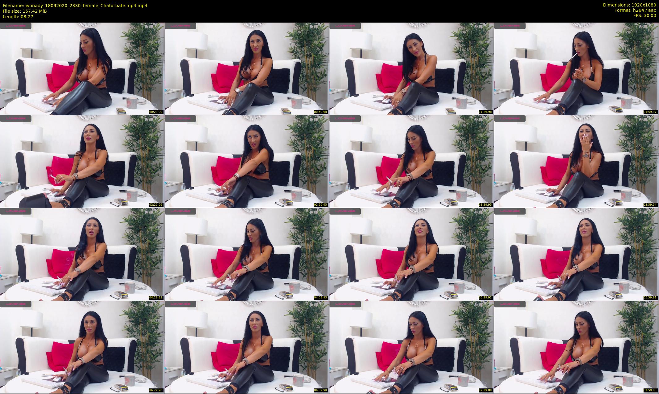 ivonady — 9 minute Chaturbate female cam show recording, 1080p, Sep 18, 2020
