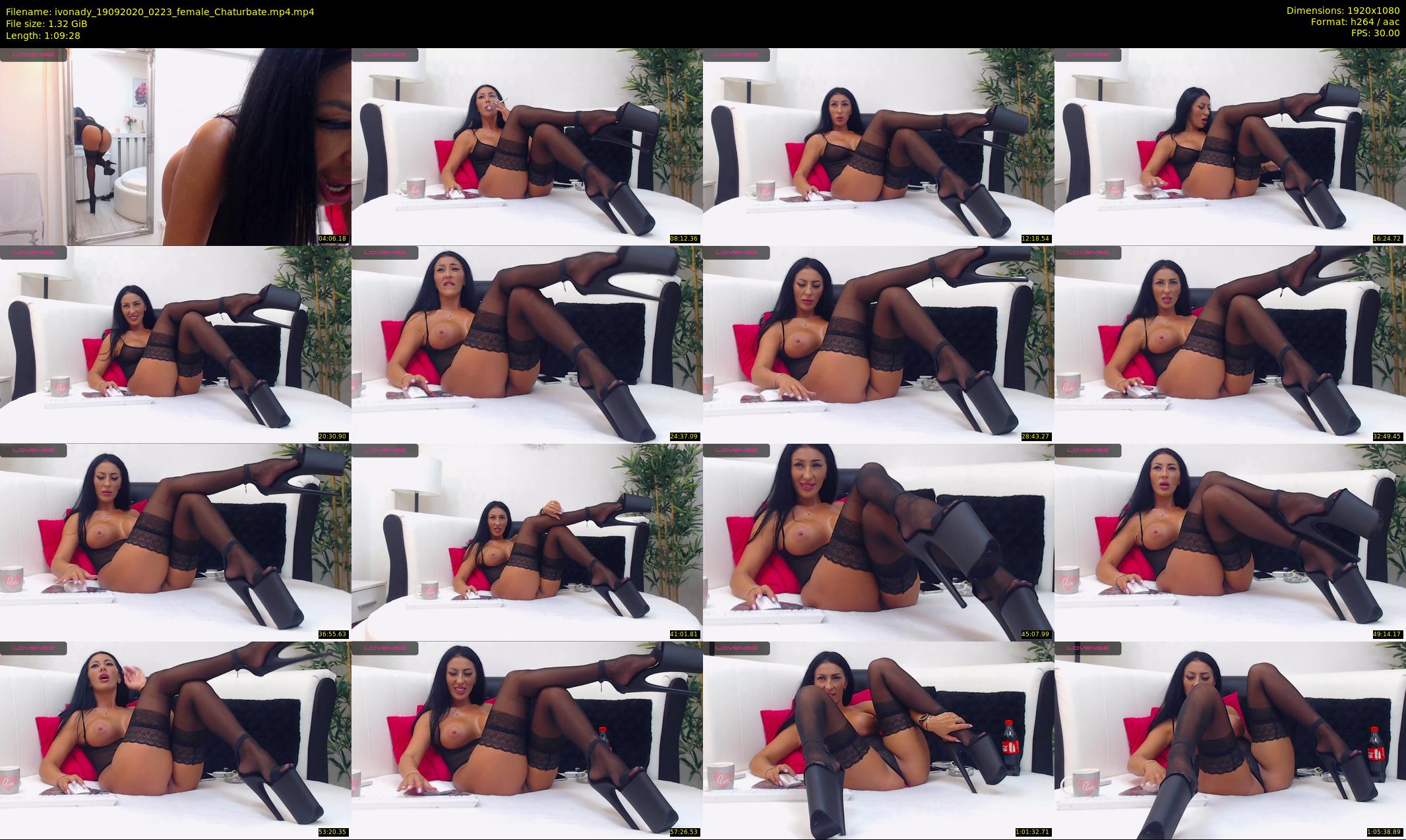 ivonady — 70 minute Chaturbate female cam show recording, 1080p, Sep 19, 2020