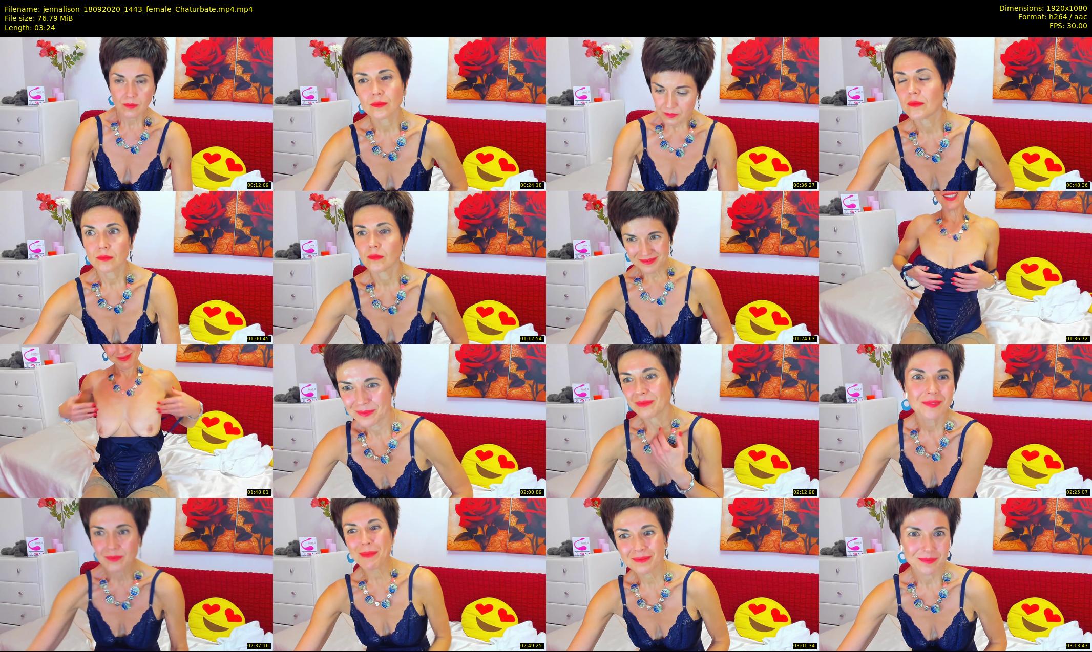 jennalison — 4 minute Chaturbate female cam show recording, 1080p, Sep 18, 2020