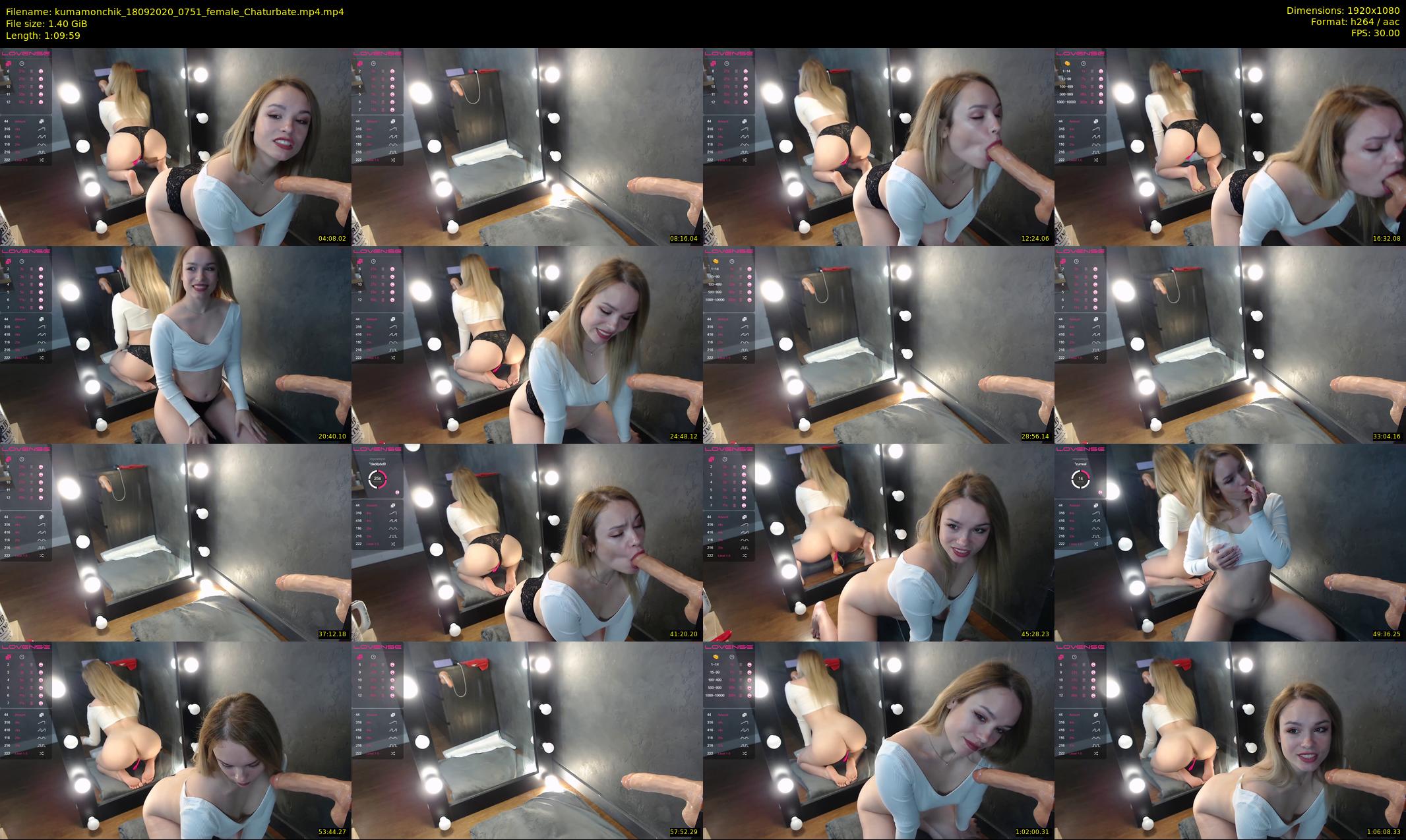 kumamonchik — 70 minute Chaturbate couple cam show recording, 1080p, Sep 18, 2020