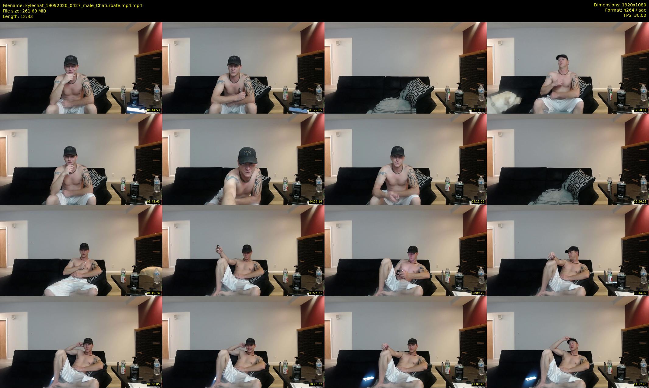kylechat — 13 minute Chaturbate male cam show recording, 1080p, Sep 19, 2020