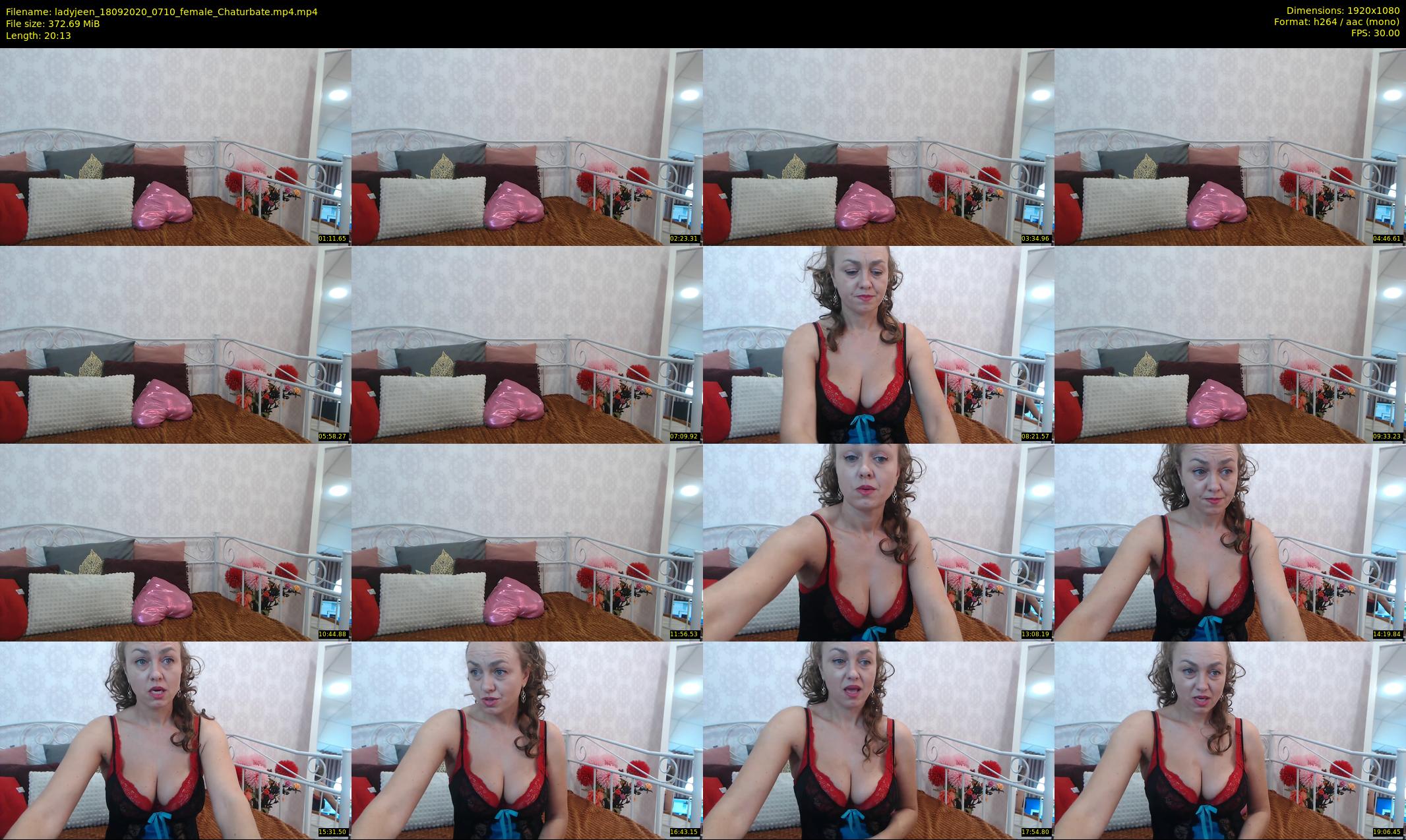 ladyjeen — 21 minute Chaturbate female cam show recording, 1080p, Sep 18, 2020