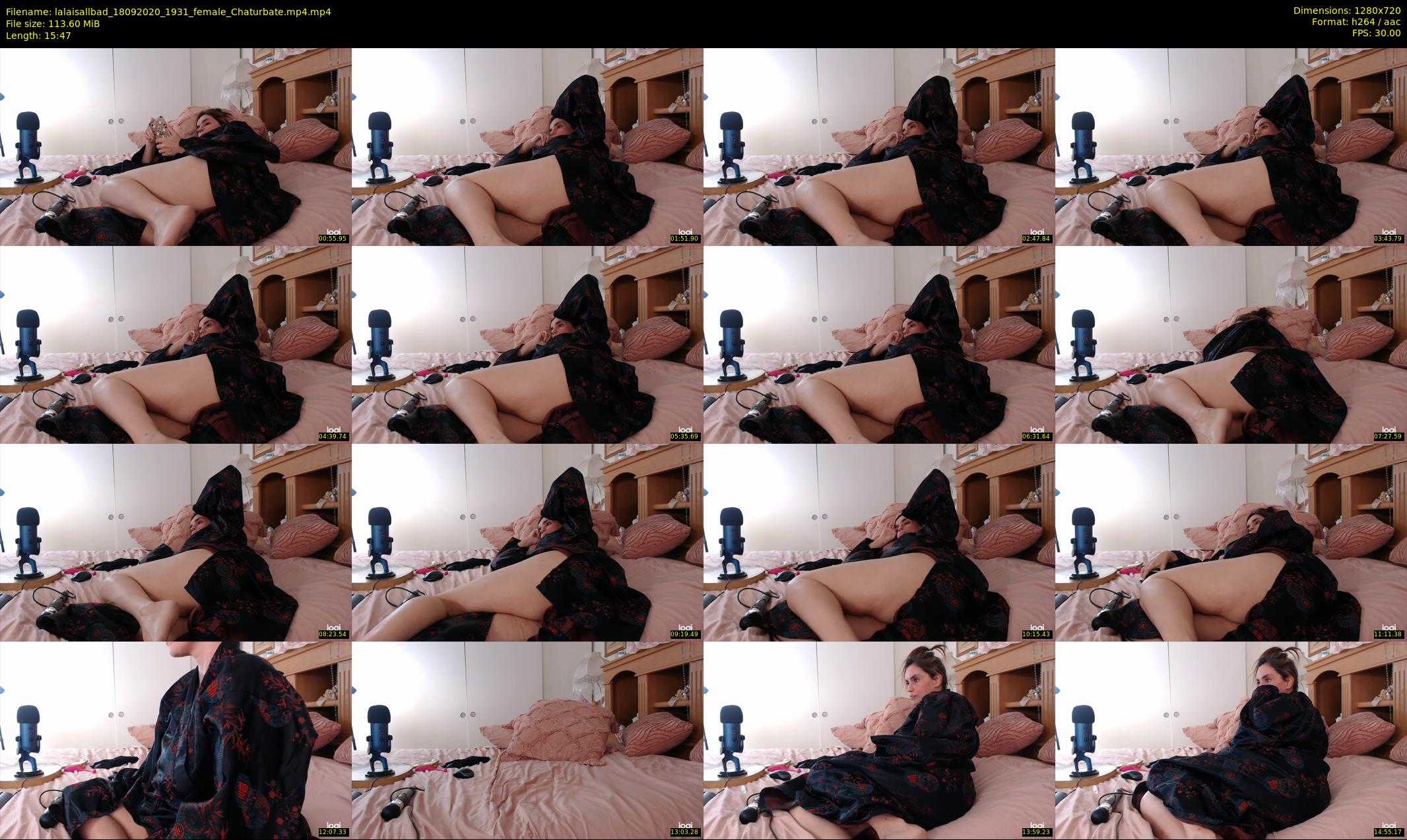 lalaisallbad — 16 minute Chaturbate female cam show recording, 720p, Sep 18, 2020
