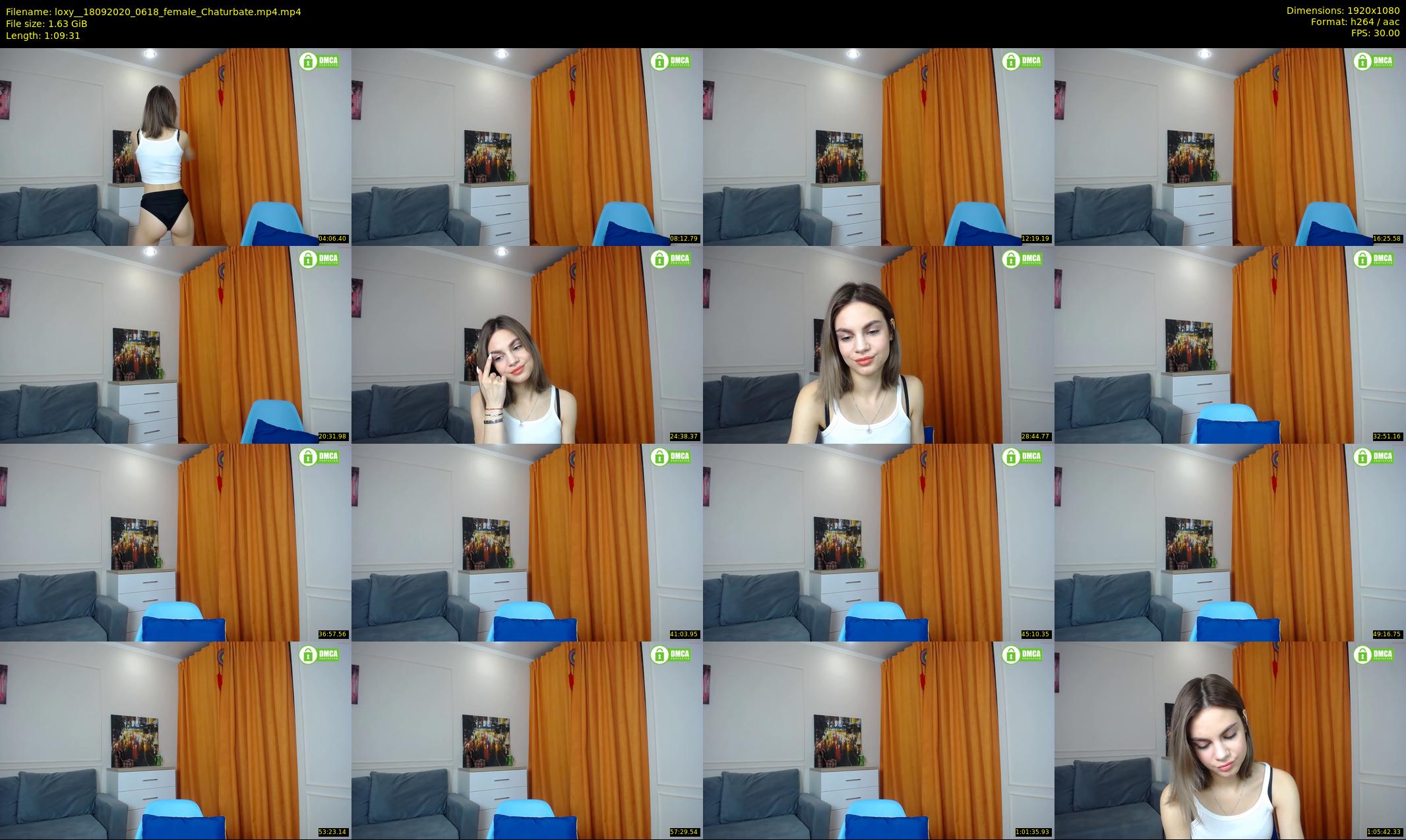 loxy_ — 70 minute Chaturbate female cam show recording, 1080p, Sep 18, 2020