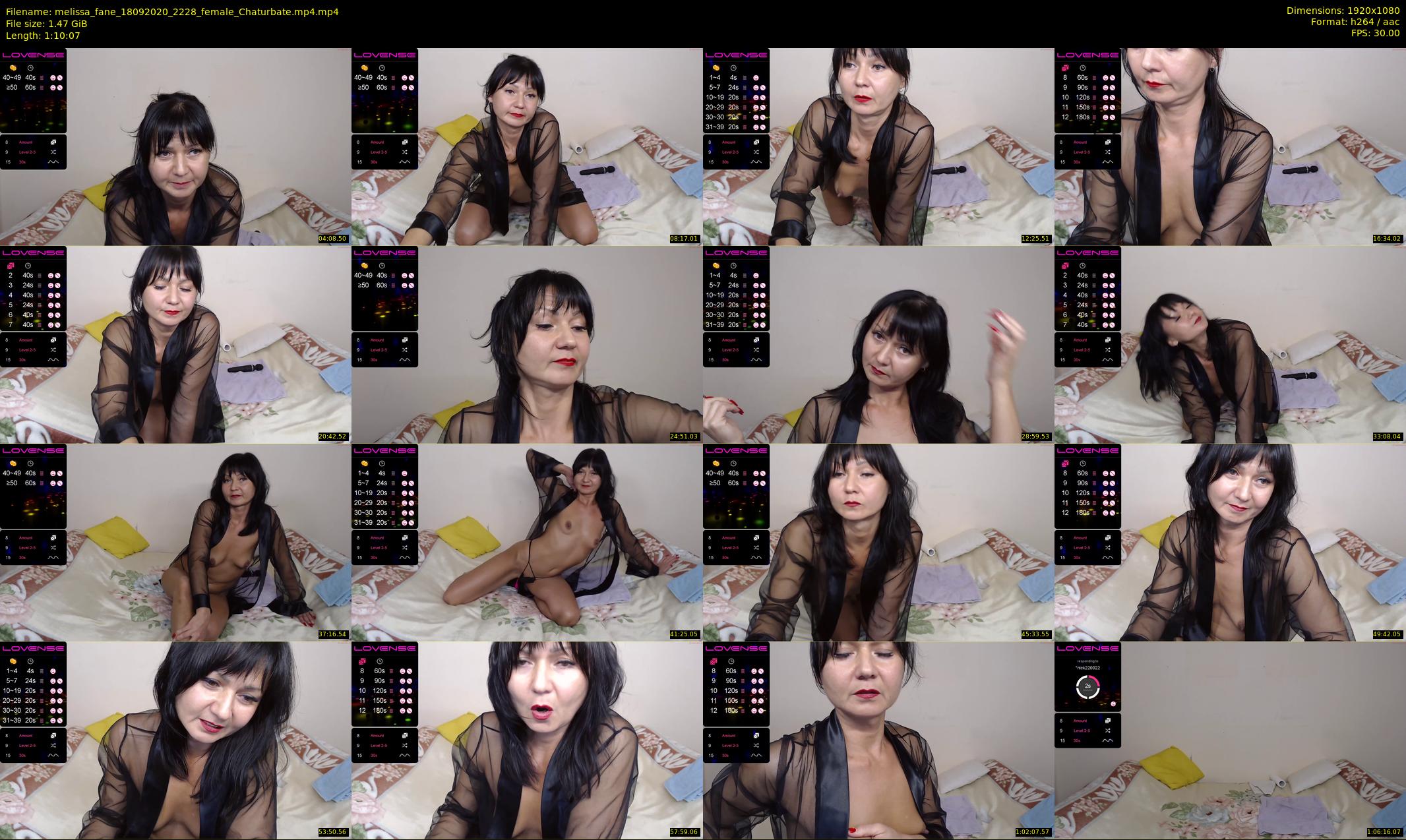 melissa_fane — 71 minute Chaturbate female cam show recording, 1080p, Sep 18, 2020