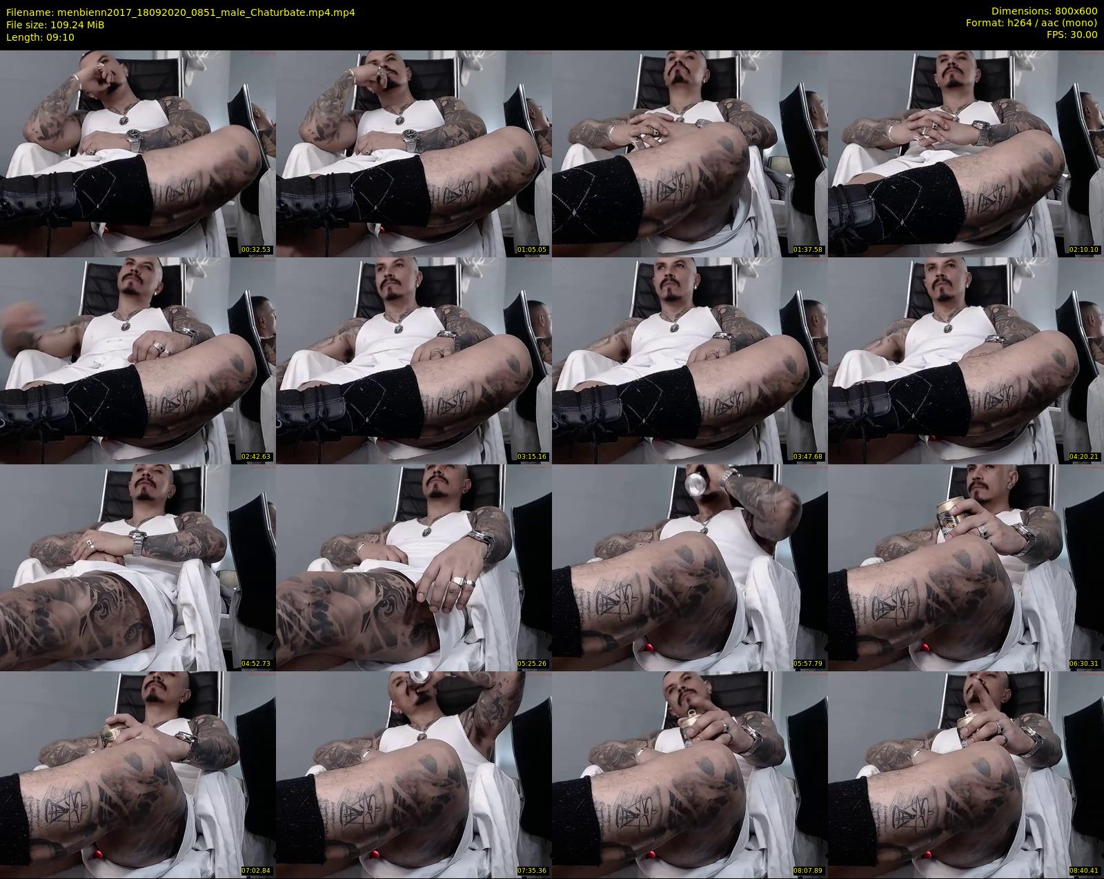 menbienn2017 — 10 minute Chaturbate male cam show recording, 480p, Sep 18, 2020