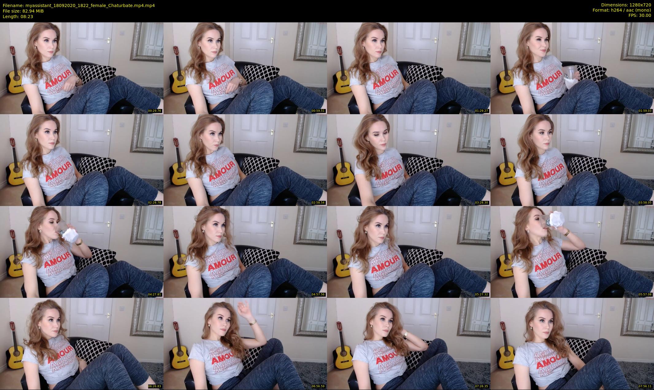 myassistant — 9 minute Chaturbate female cam show recording, 720p, Sep 18, 2020