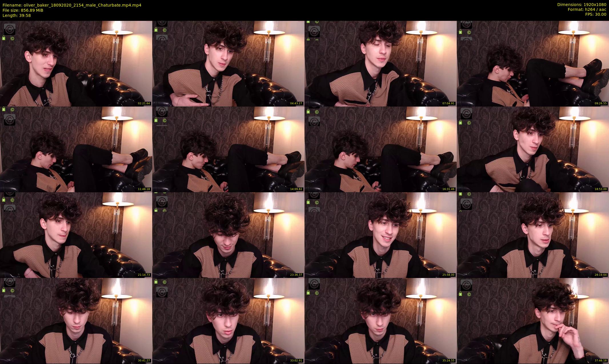 oliver_baker — 40 minute Chaturbate male cam show recording, 1080p, Sep 18, 2020