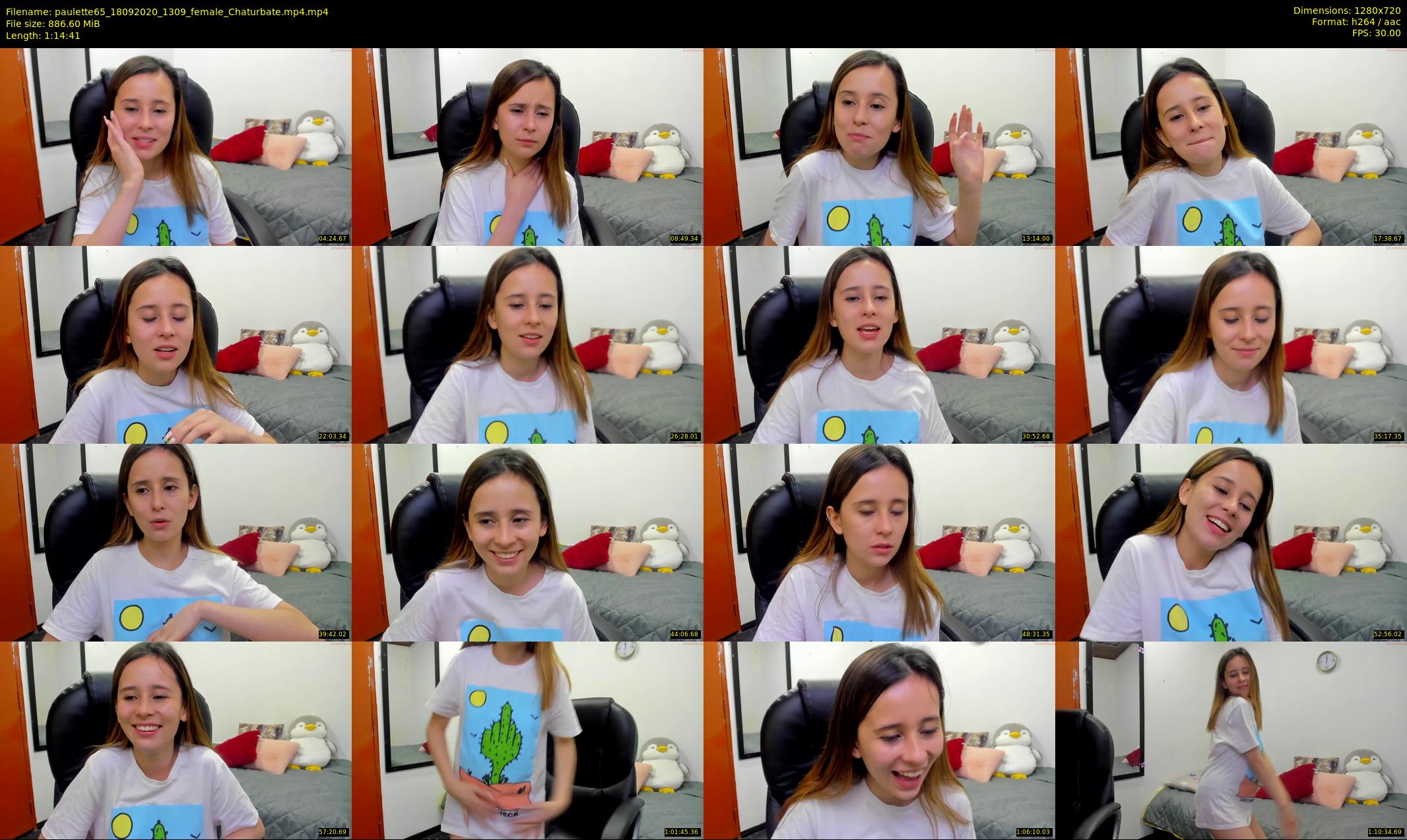 paulette65 — 75 minute Chaturbate female cam show recording, 720p, Sep 18, 2020