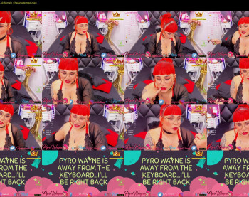 pyrowayne — 34 minute Chaturbate female cam show recording, 720p, Sep 19, 2020