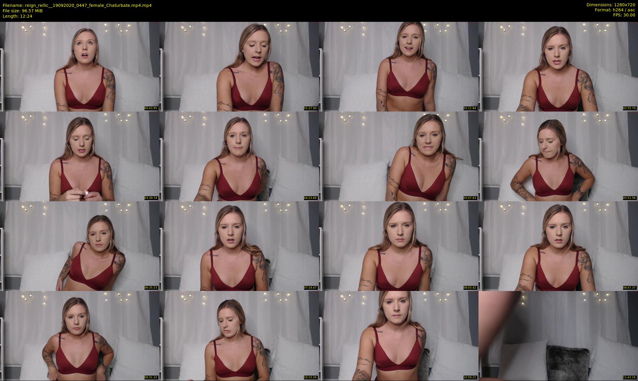 reign_rellic_ — 13 minute Chaturbate female cam show recording, 720p, Sep 19, 2020