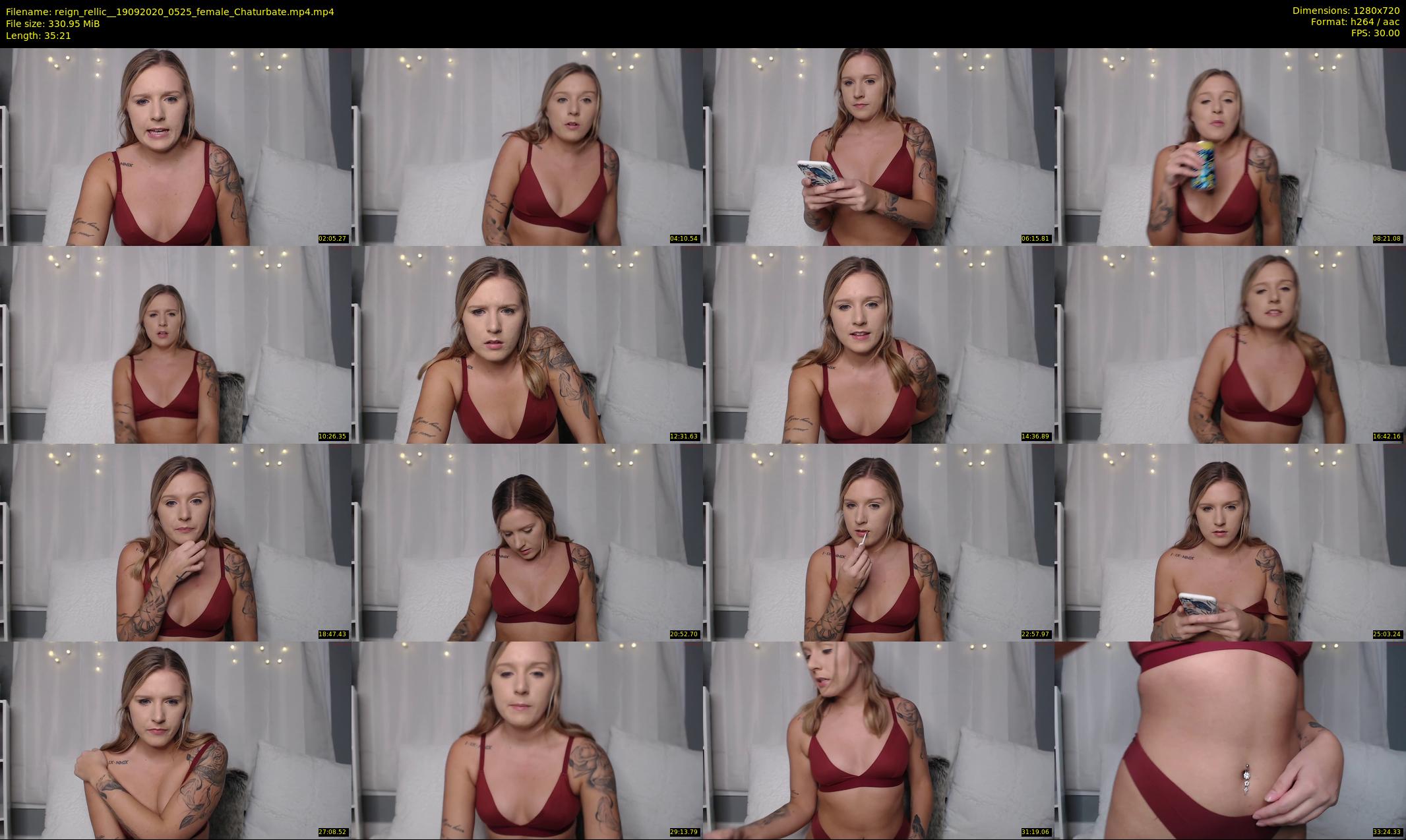 reign_rellic_ — 36 minute Chaturbate female cam show recording, 720p, Sep 19, 2020