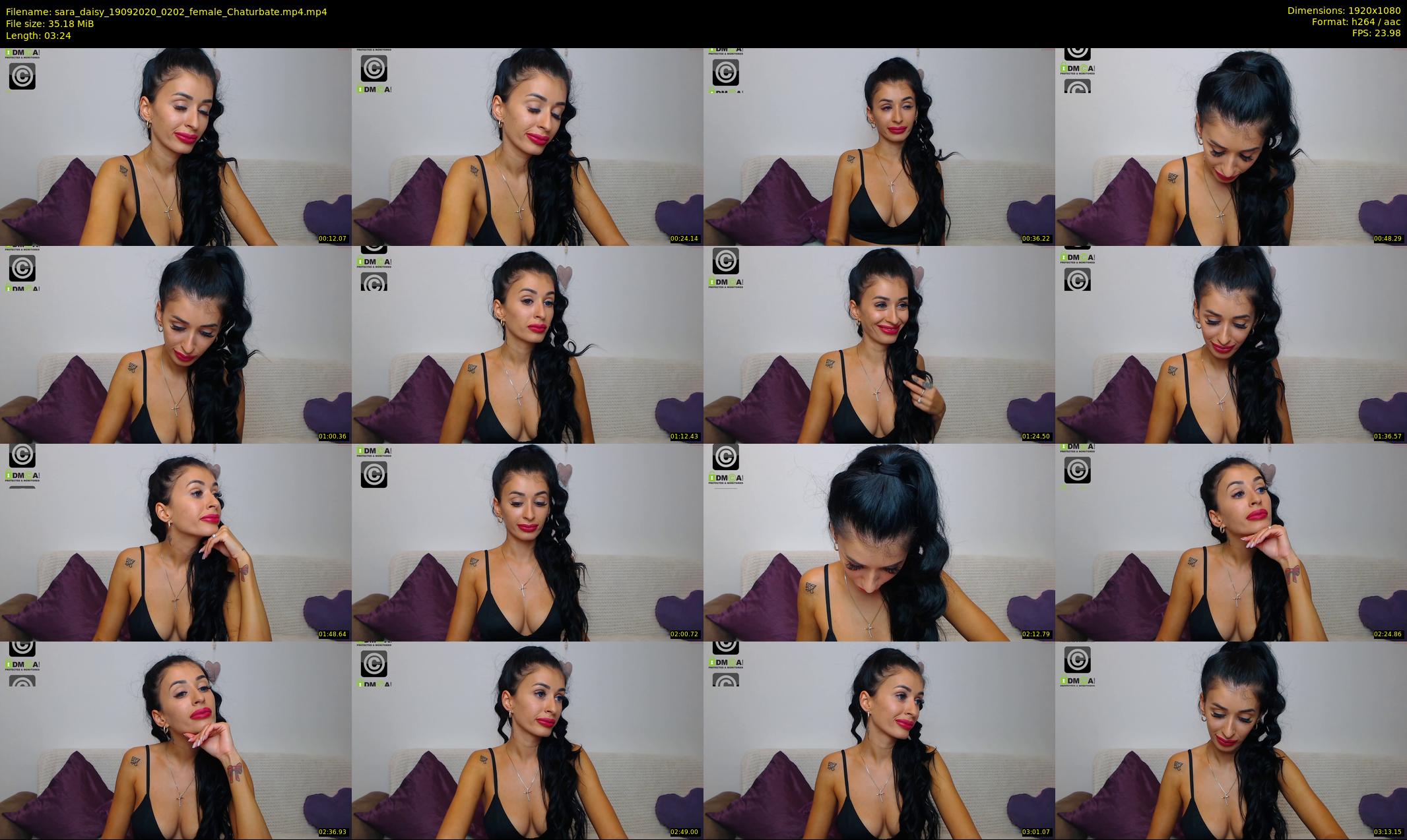 sara_daisy — 4 minute Chaturbate female cam show recording, 1080p, Sep 19, 2020