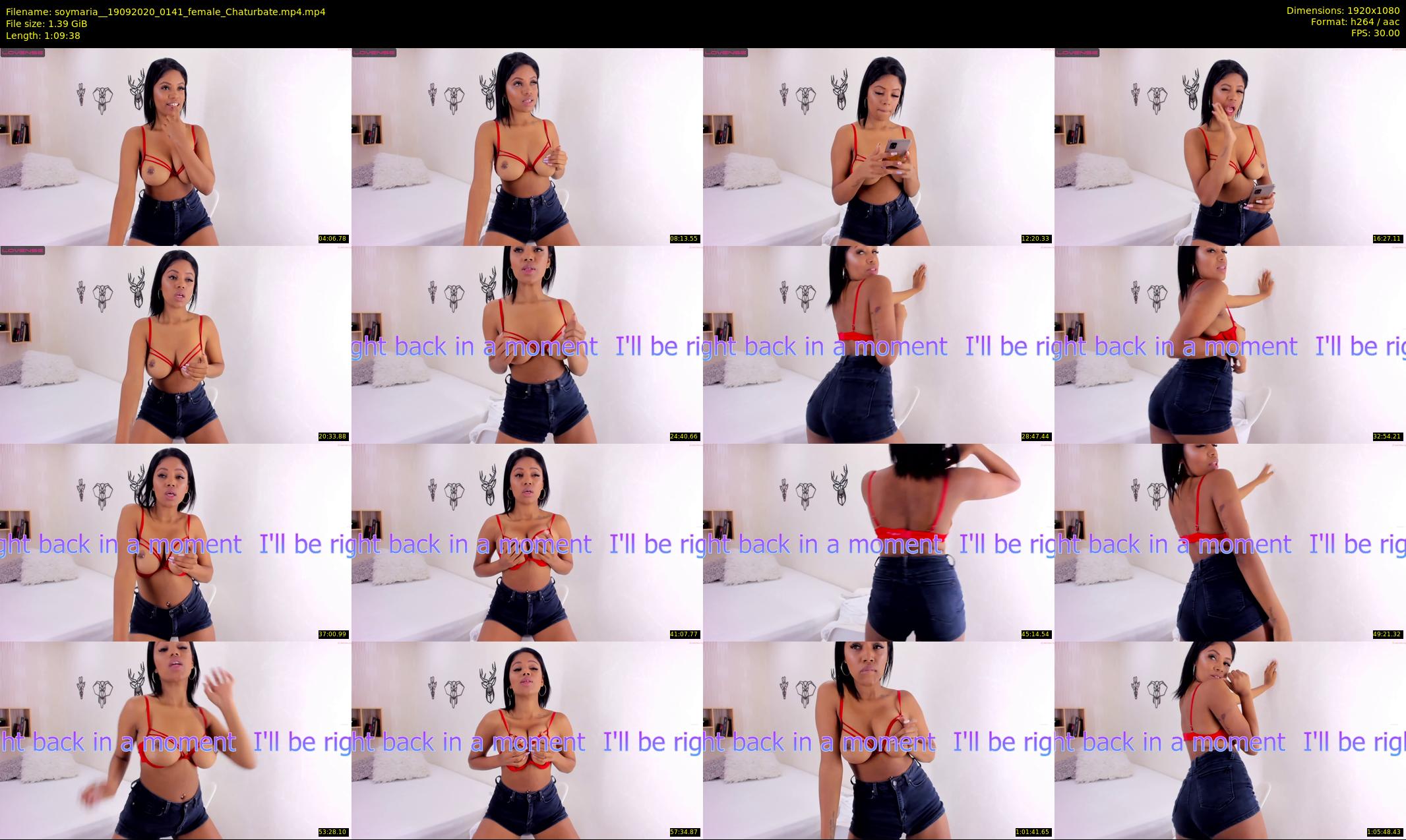 soymaria_ — 70 minute Chaturbate female cam show recording, 1080p, Sep 19, 2020
