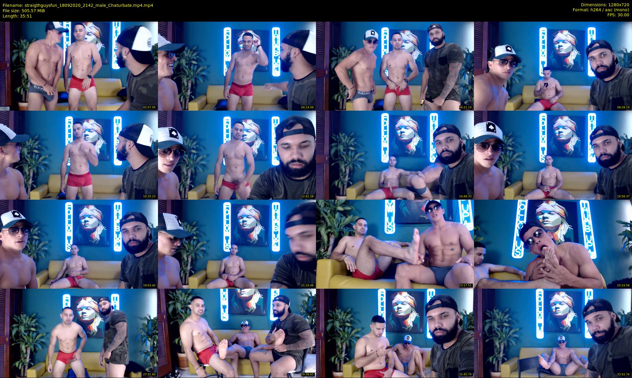 straigthguysfun — 36 minute Chaturbate male cam show recording, 720p, Sep 18, 2020