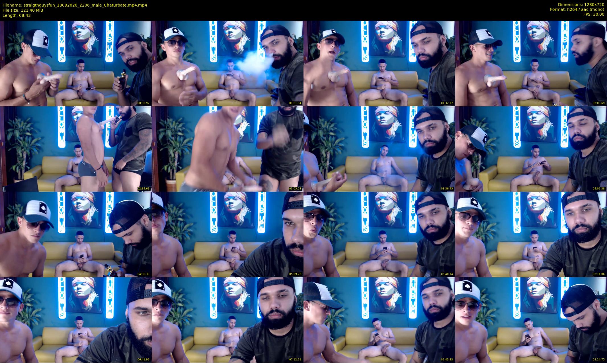 straigthguysfun — 9 minute Chaturbate male cam show recording, 720p, Sep 18, 2020