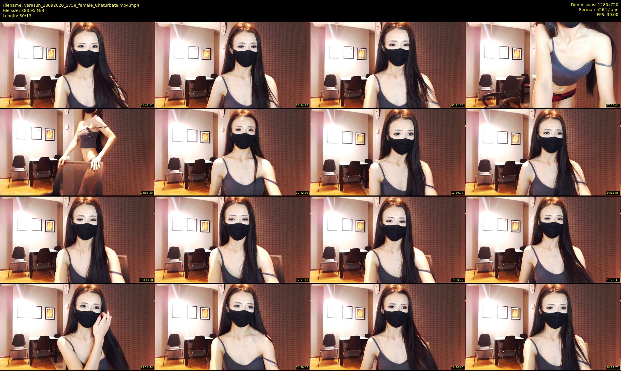 verasun — 31 minute Chaturbate female cam show recording, 720p, Sep 18, 2020