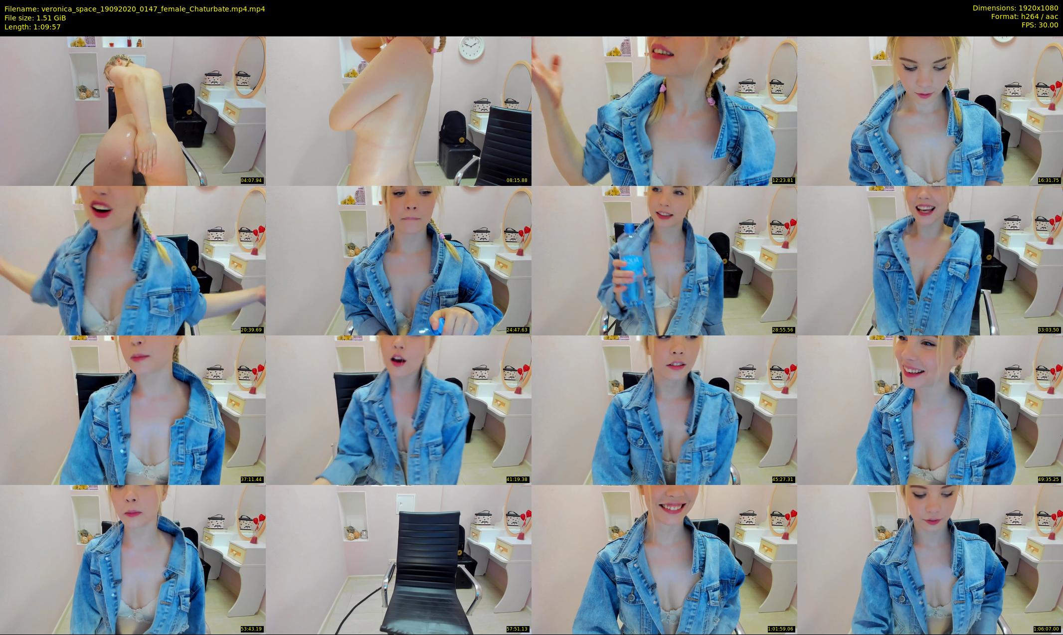 veronica_space — 70 minute Chaturbate female cam show recording, 1080p, Sep 19, 2020