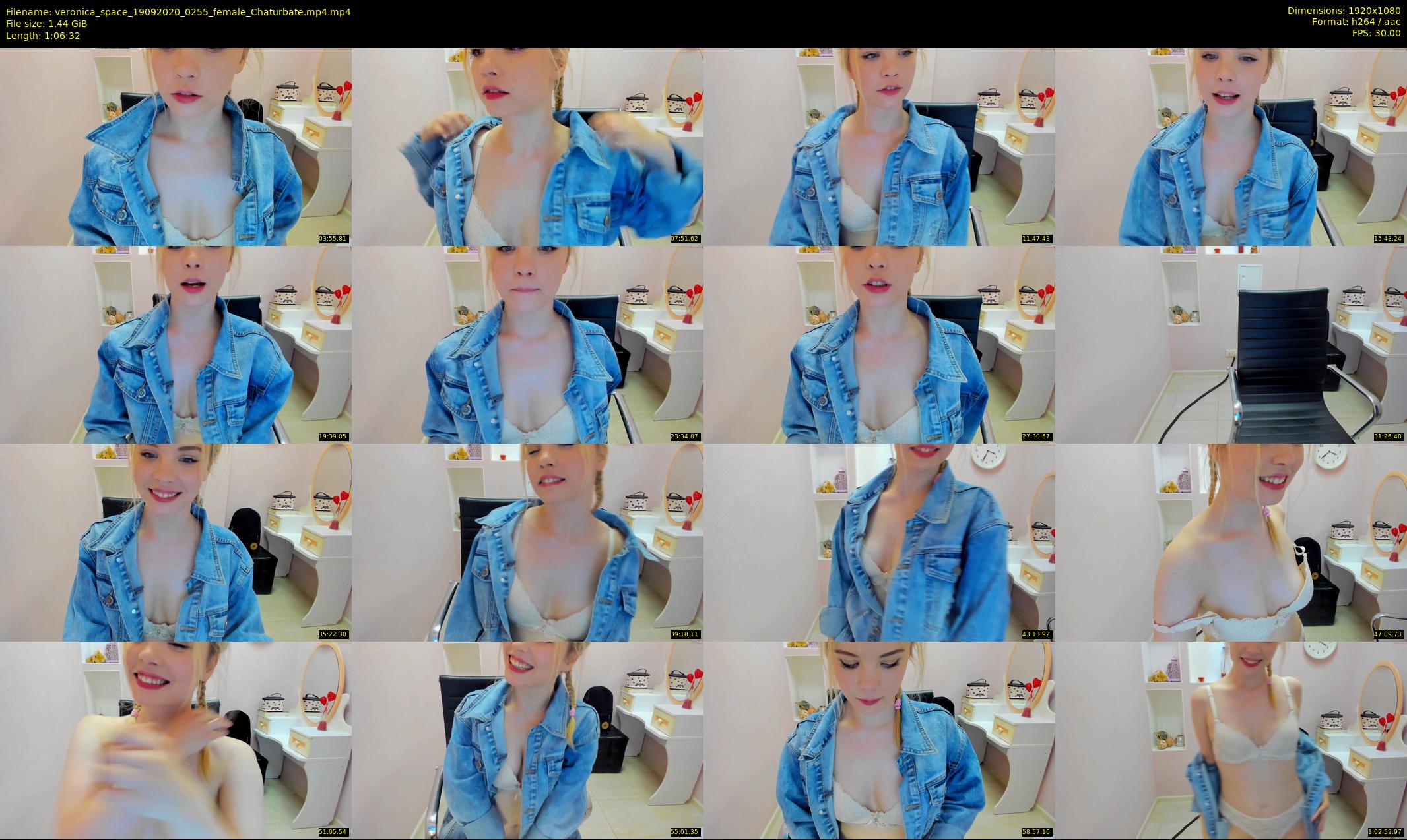 veronica_space — 67 minute Chaturbate female cam show recording, 1080p, Sep 19, 2020