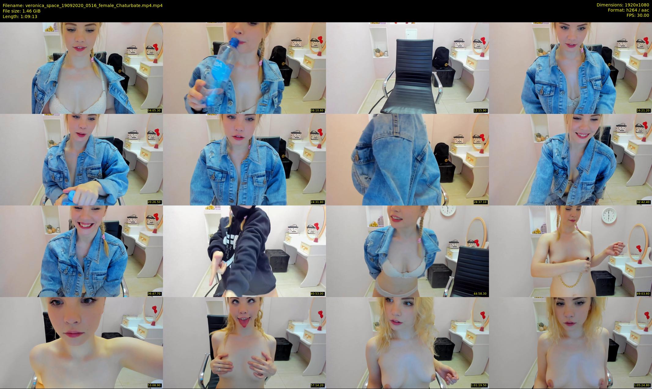 veronica_space — 70 minute Chaturbate female cam show recording, 1080p, Sep 19, 2020