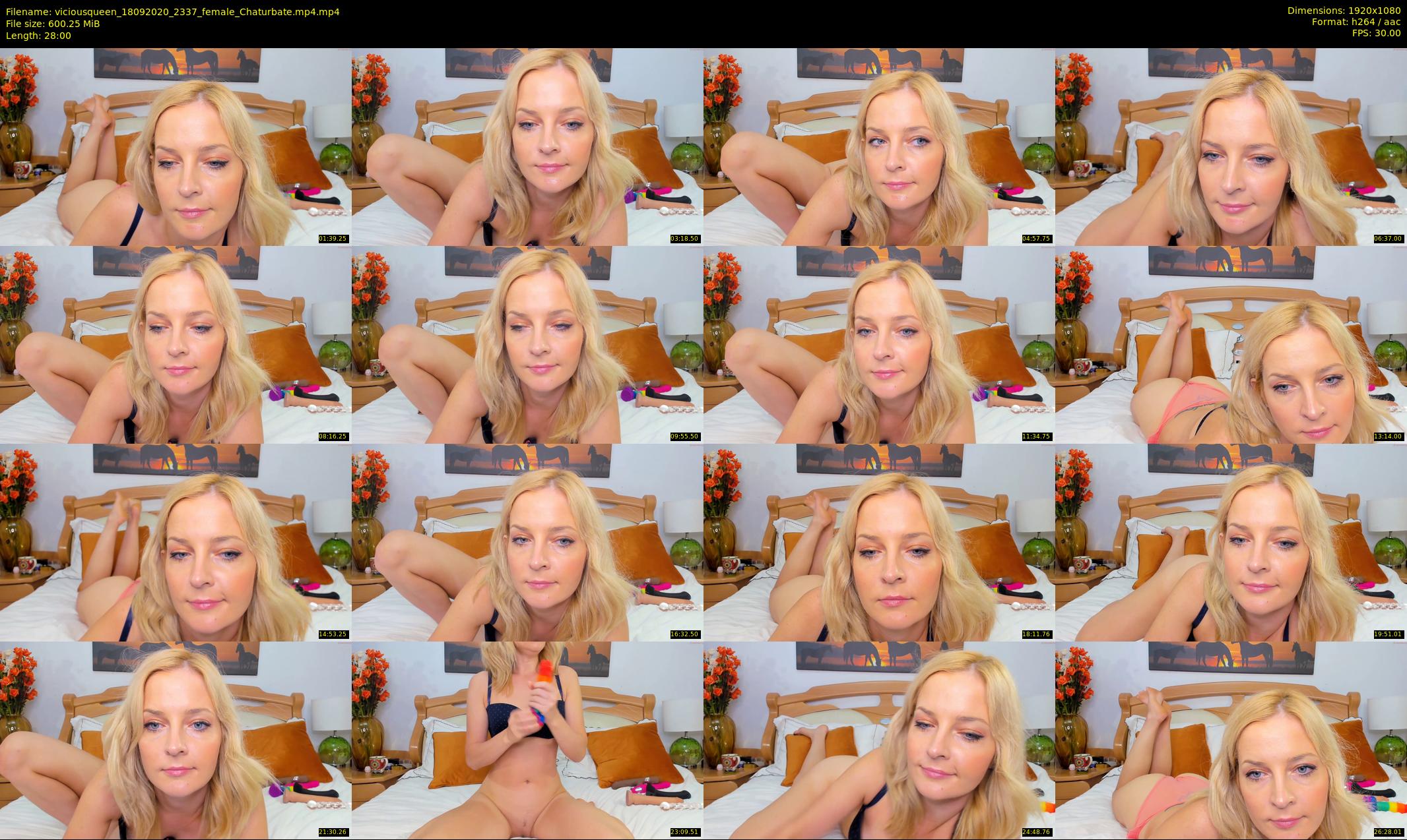 viciousqueen — 28 minute Chaturbate female cam show recording, 1080p, Sep 18, 2020