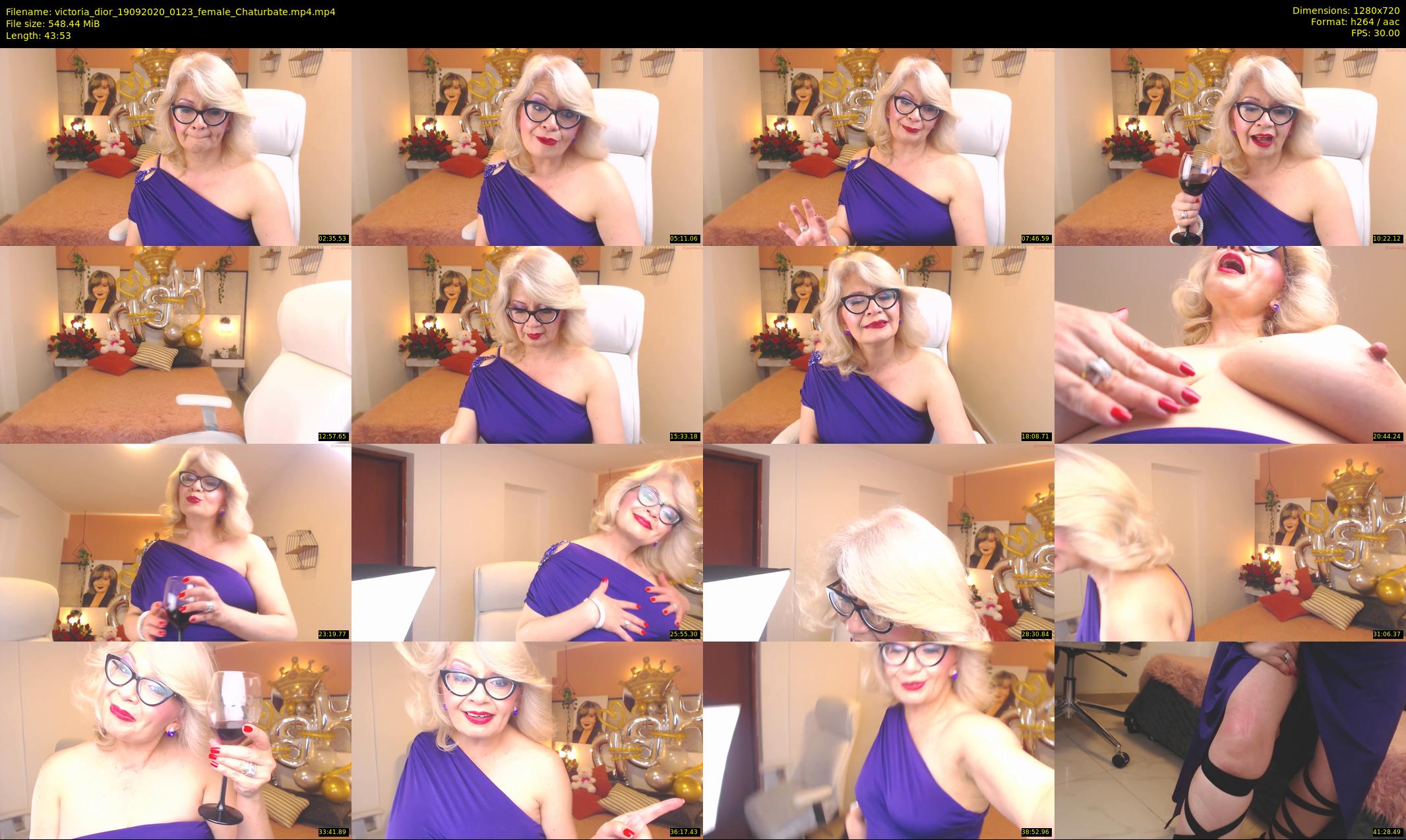 victoria_dior — 44 minute Chaturbate female cam show recording, 720p, Sep 19, 2020