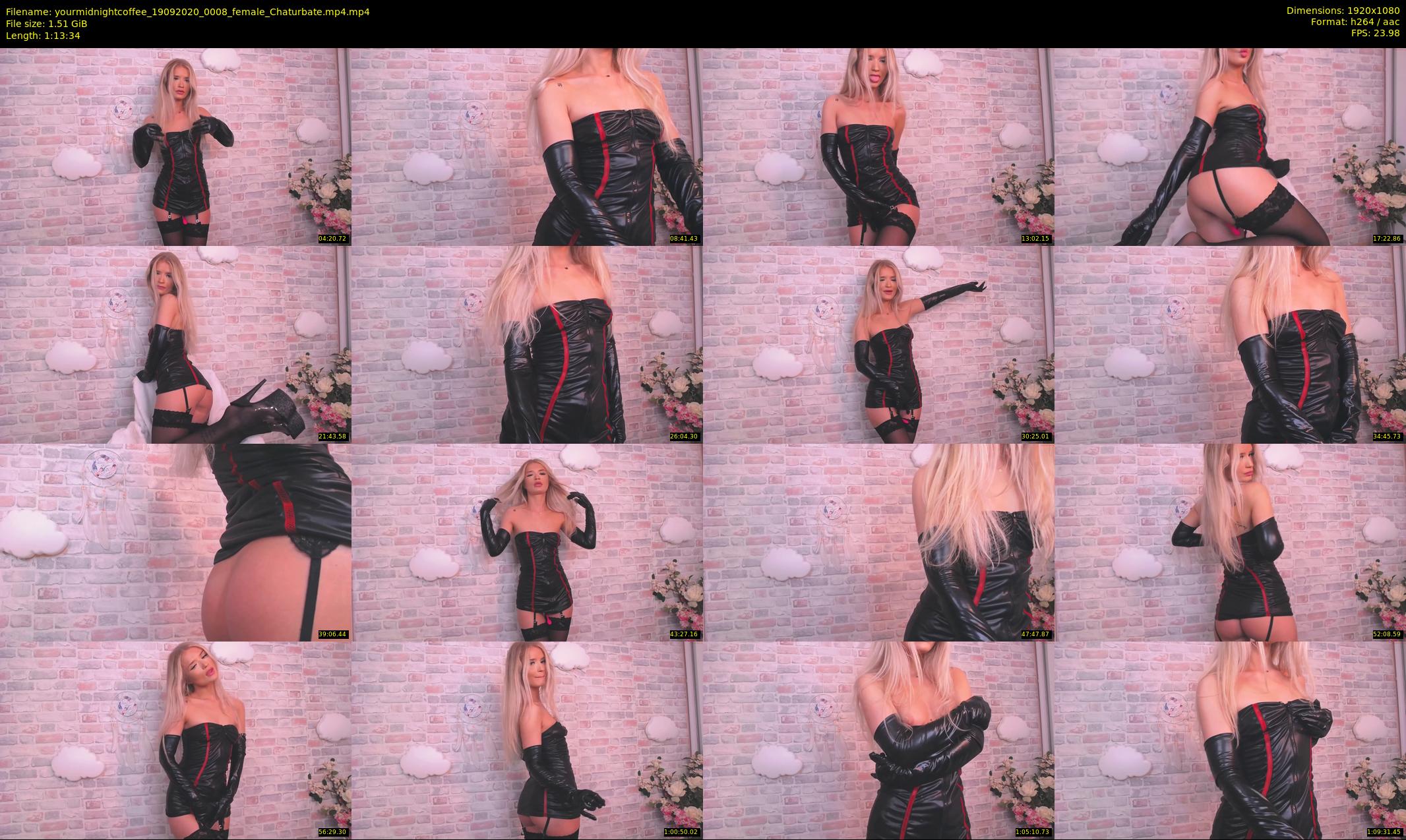 yourmidnightcoffee — 74 minute Chaturbate female cam show recording, 1080p, Sep 19, 2020