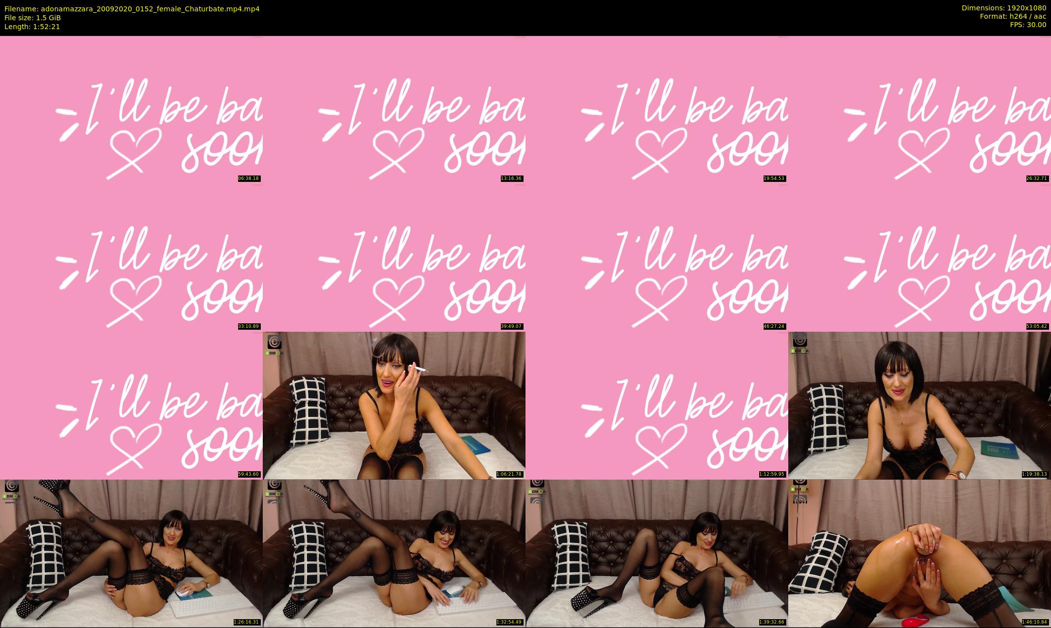 adonamazzara — 113 minute Chaturbate female cam show recording, 1080p, Sep 20, 2020