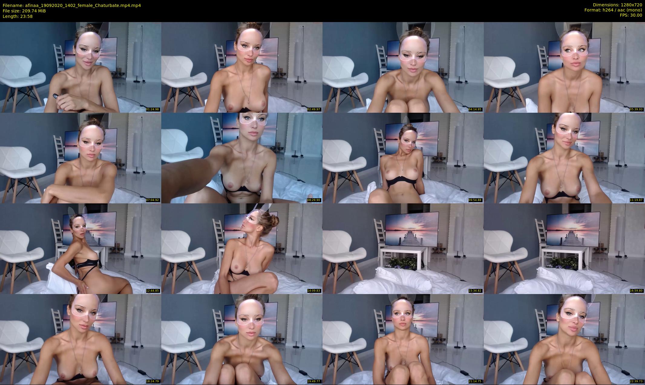 afinaa — 24 minute Chaturbate female cam show recording, 720p, Sep 19, 2020