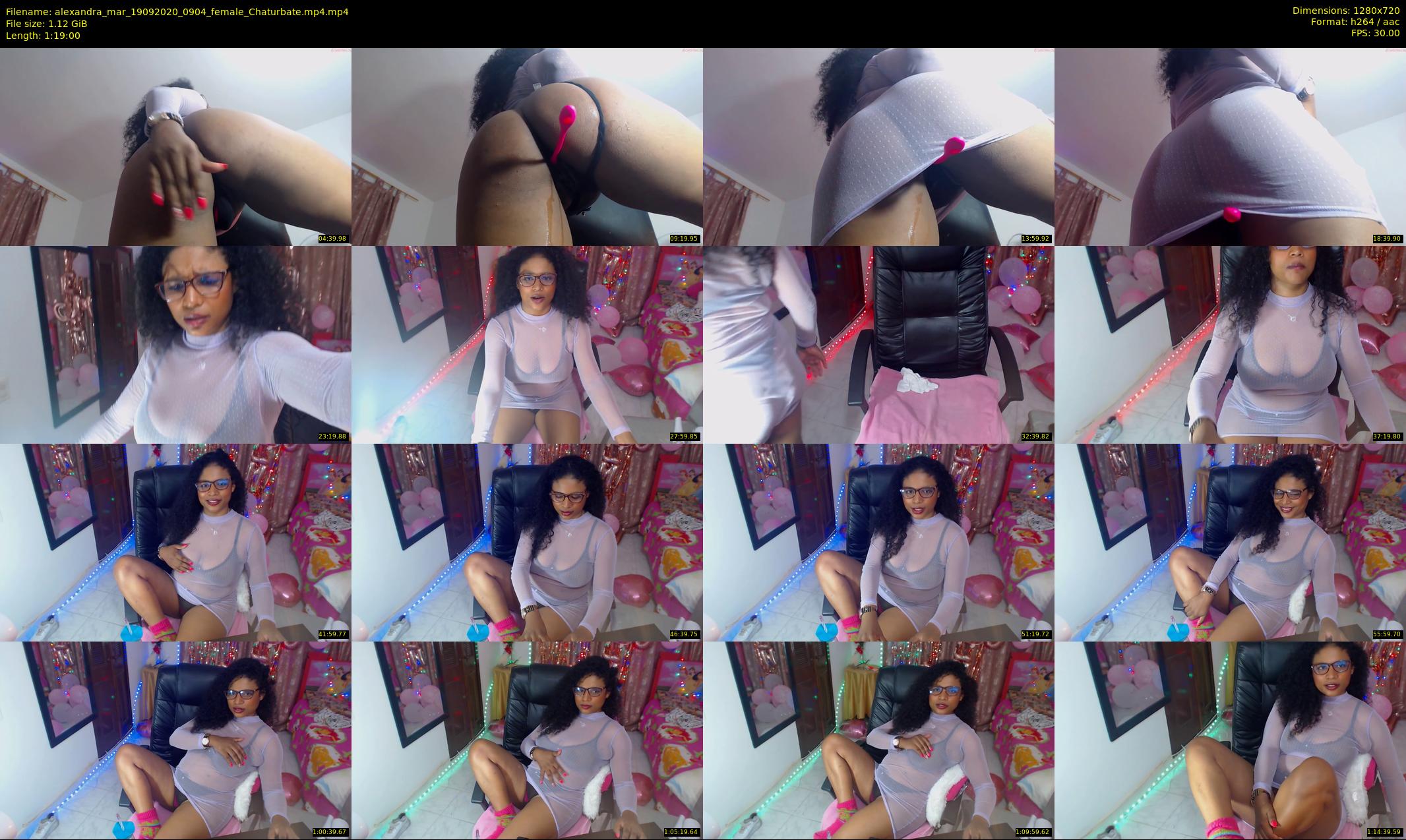 alexandra_mar — 79 minute Chaturbate female cam show recording, 720p, Sep 19, 2020
