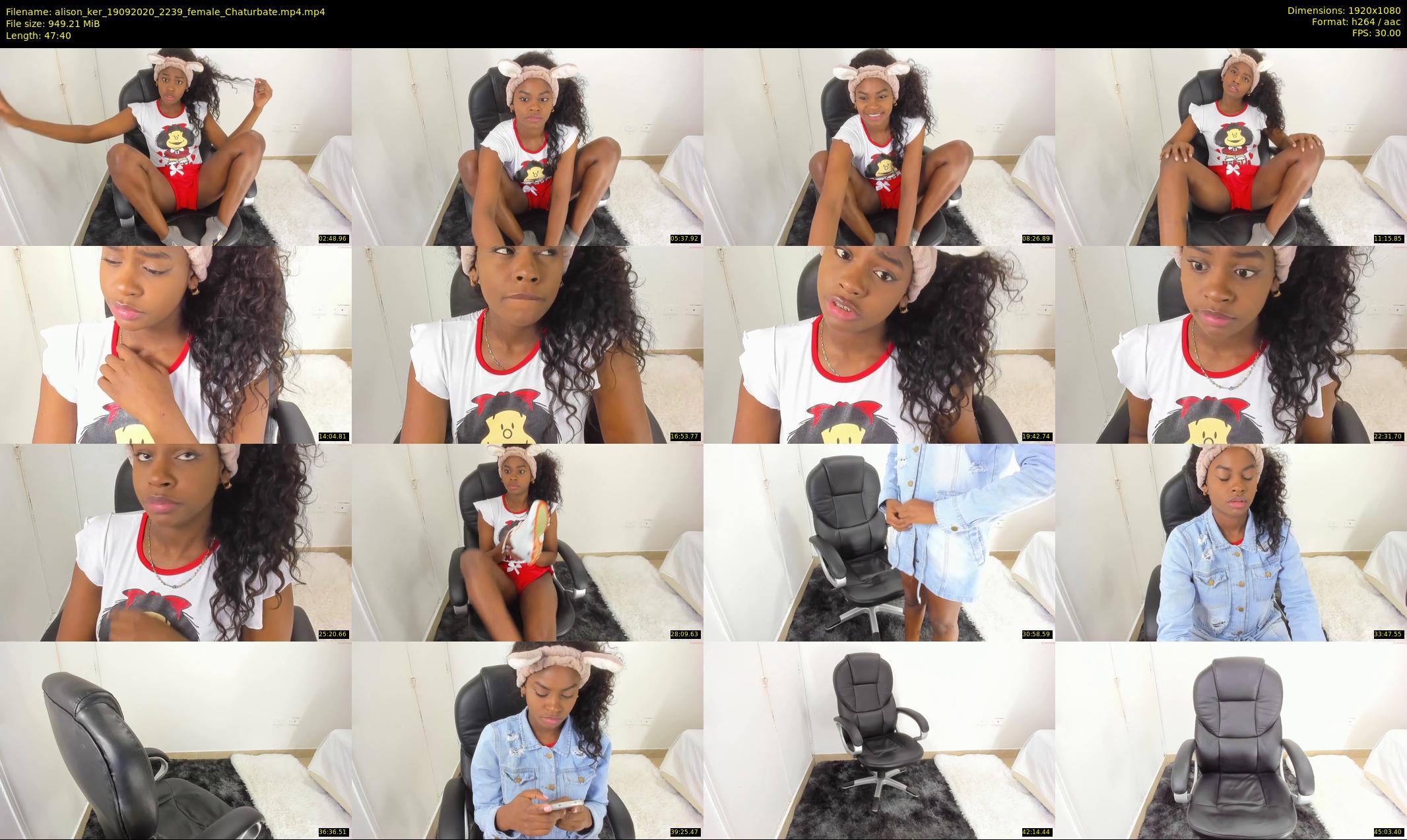 alison_ker — 48 minute Chaturbate female cam show recording, 1080p, Sep 19, 2020