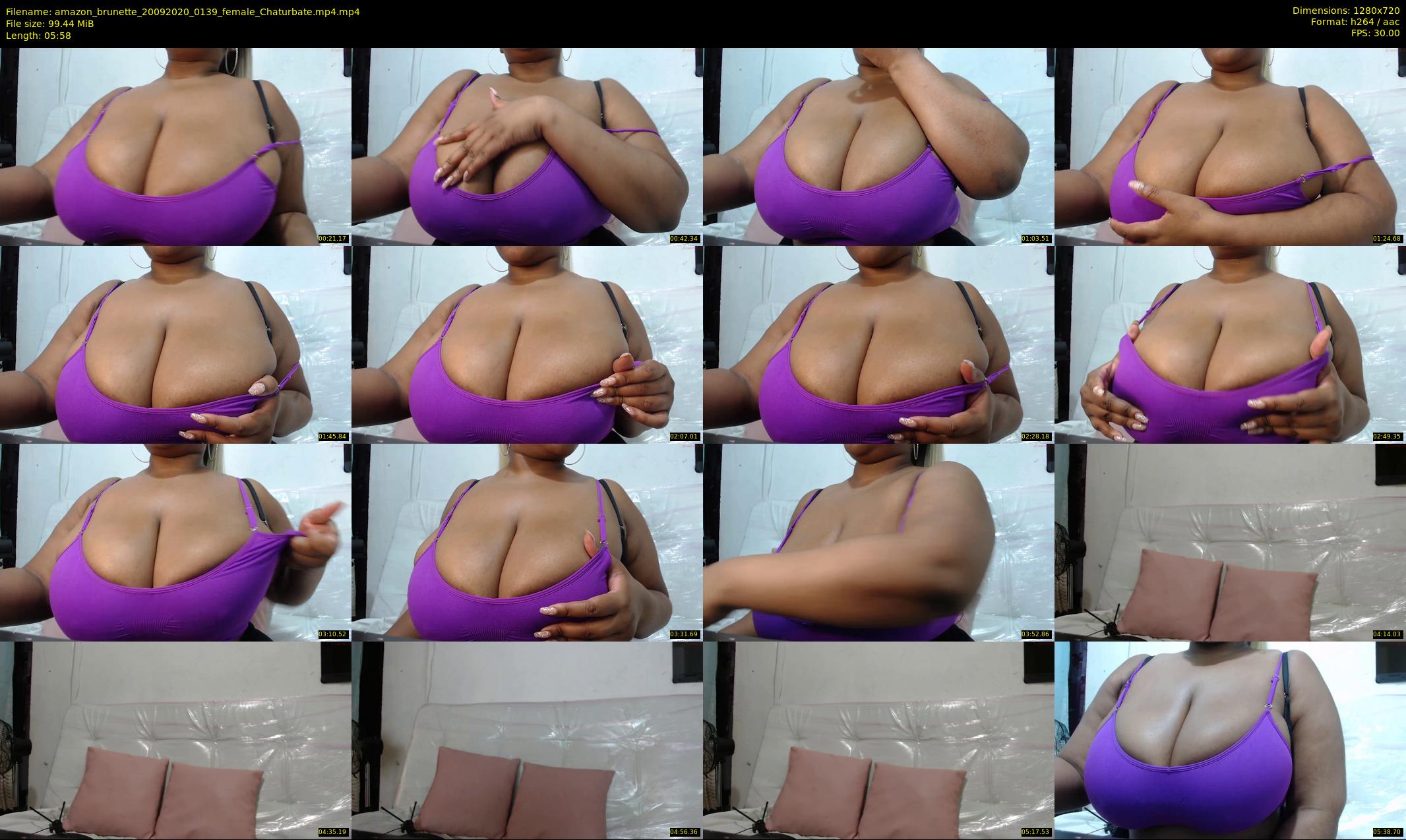 amazon_brunette — 6 minute Chaturbate female cam show recording, 720p, Sep 20, 2020