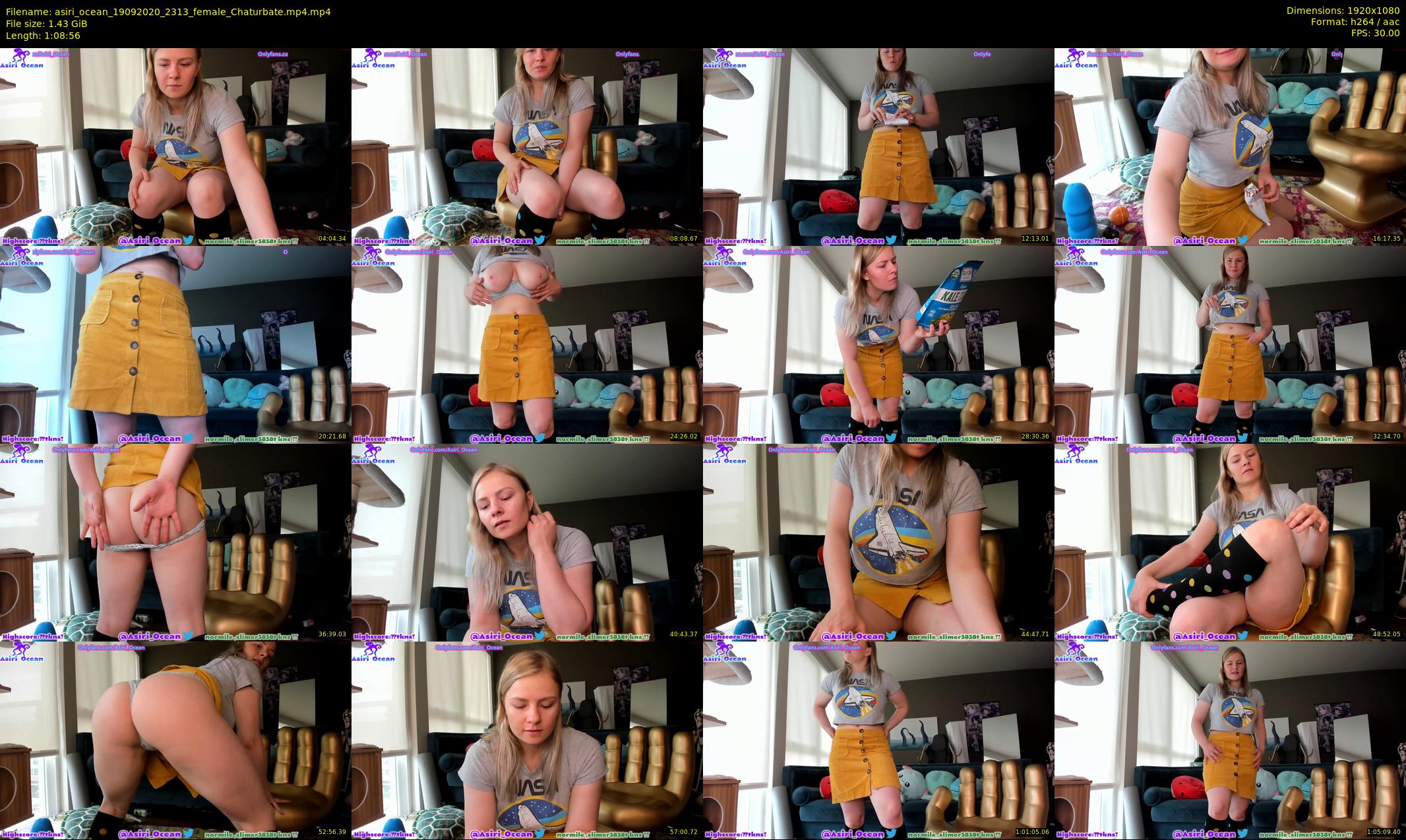 asiri_ocean — 69 minute Chaturbate female cam show recording, 1080p, Sep 19, 2020
