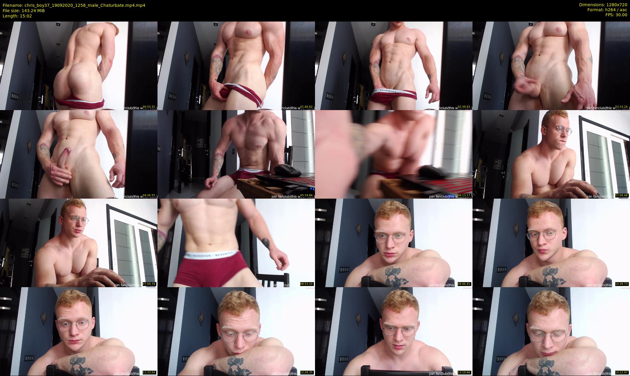 chris_boy37 — 16 minute Chaturbate male cam show recording, 720p, Sep 19, 2020