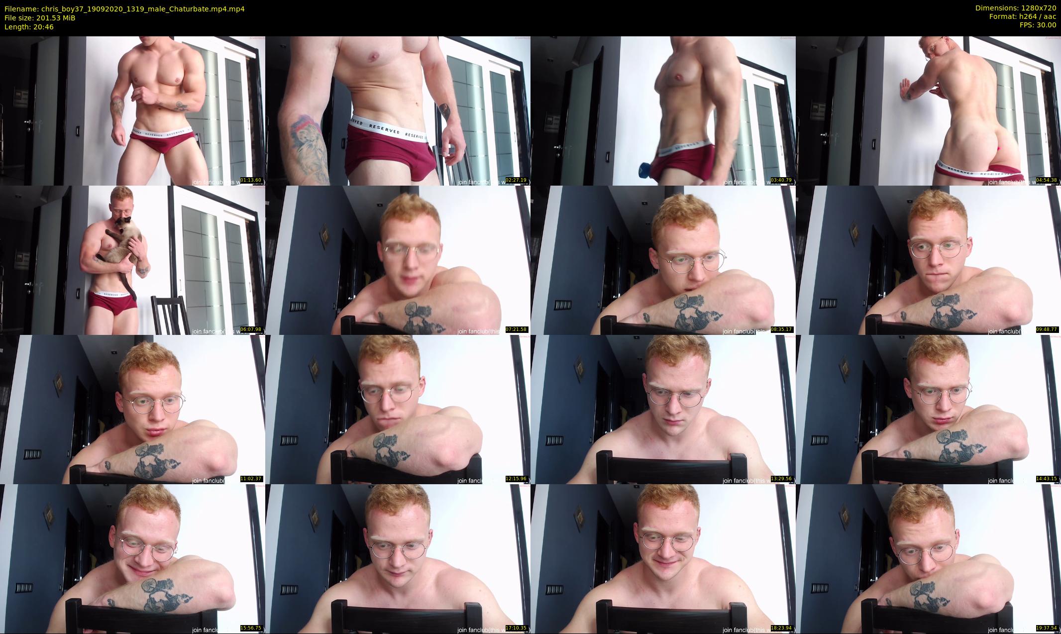 chris_boy37 — 21 minute Chaturbate male cam show recording, 720p, Sep 19, 2020