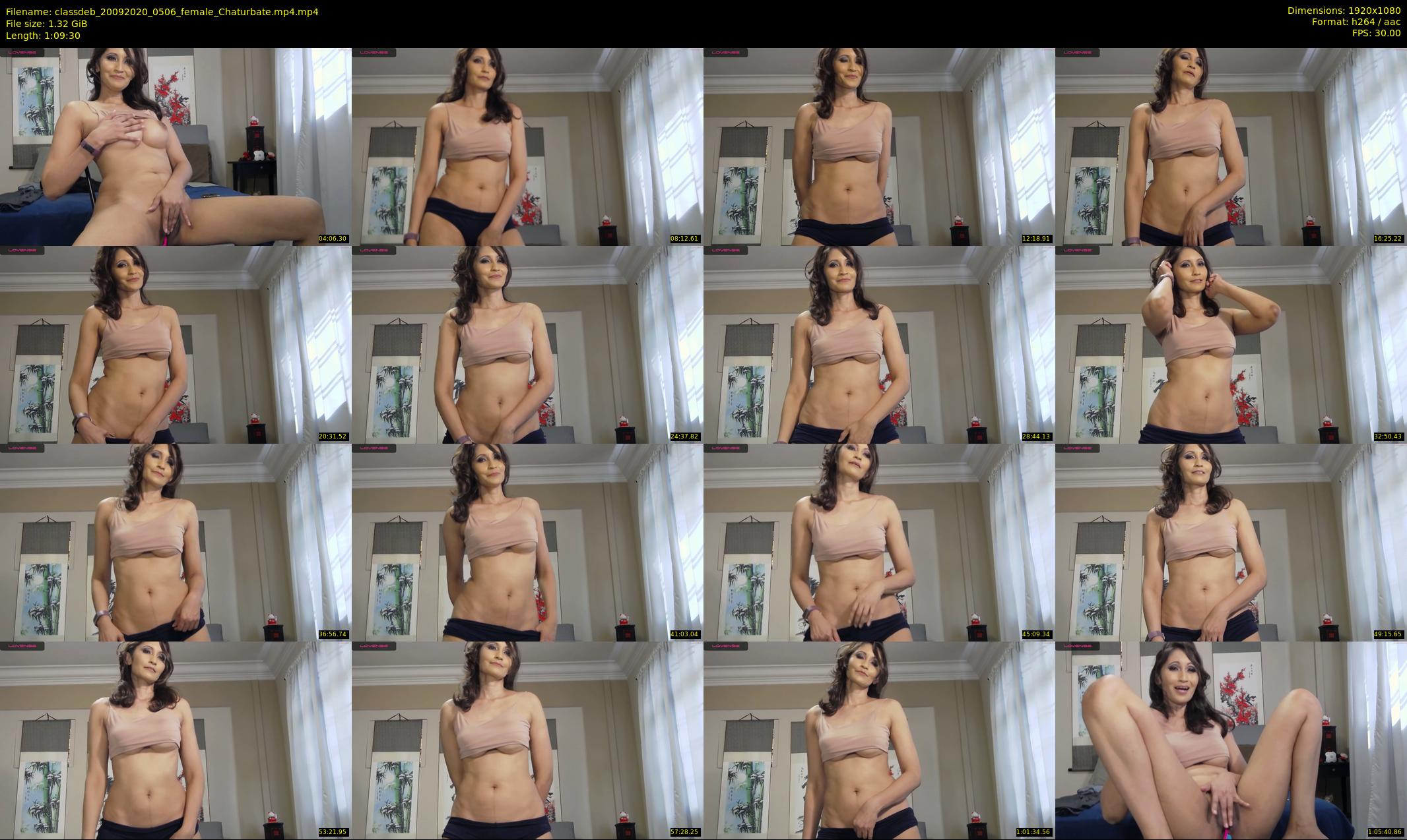 classdeb — 70 minute Chaturbate female cam show recording, 1080p, Sep 20, 2020