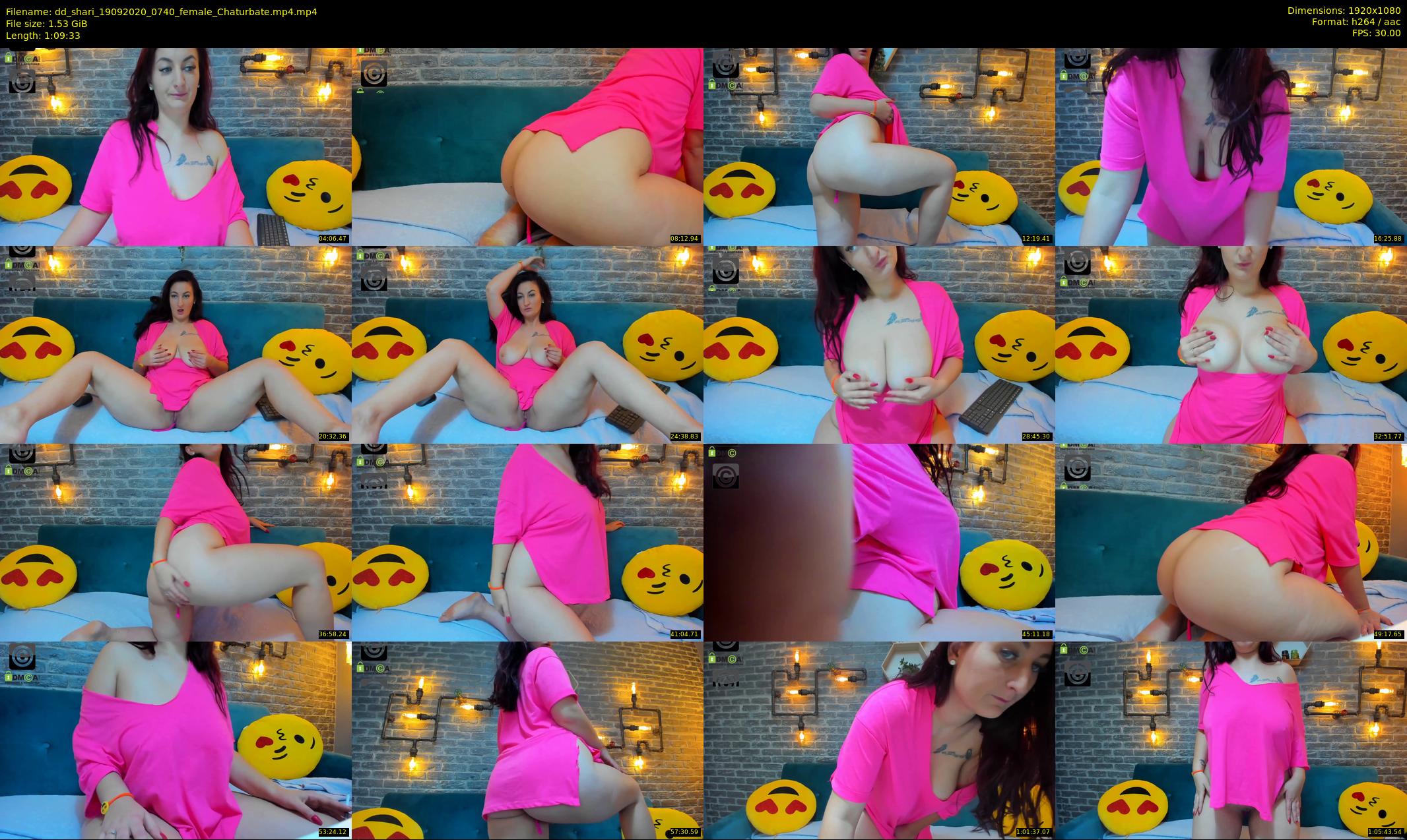 dd_shari — 70 minute Chaturbate female cam show recording, 1080p, Sep 19, 2020