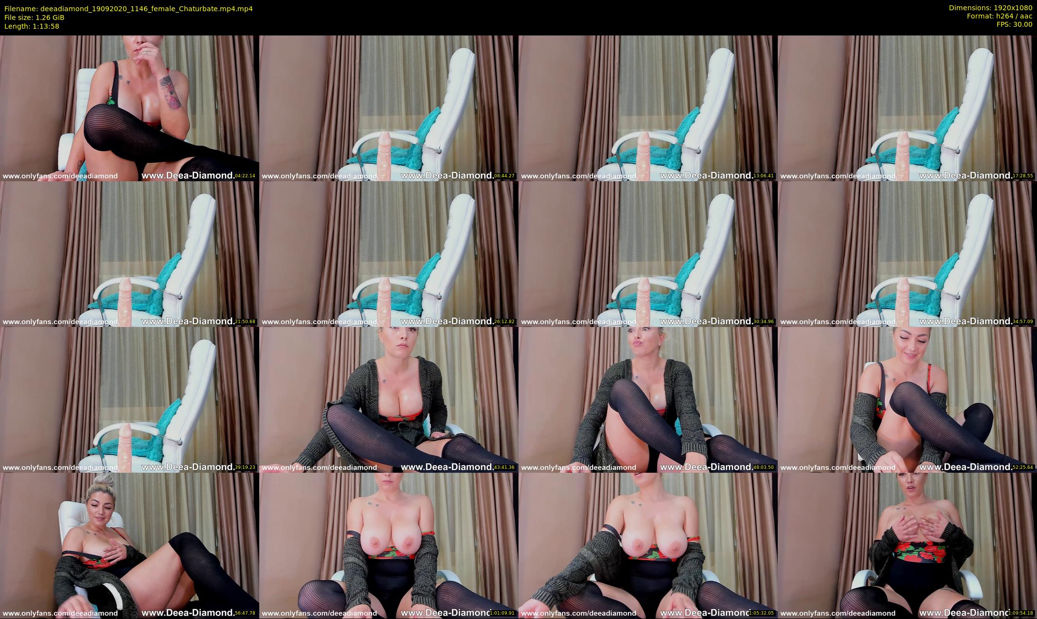 deeadiamond — 74 minute Chaturbate female cam show recording, 1080p, Sep 19, 2020