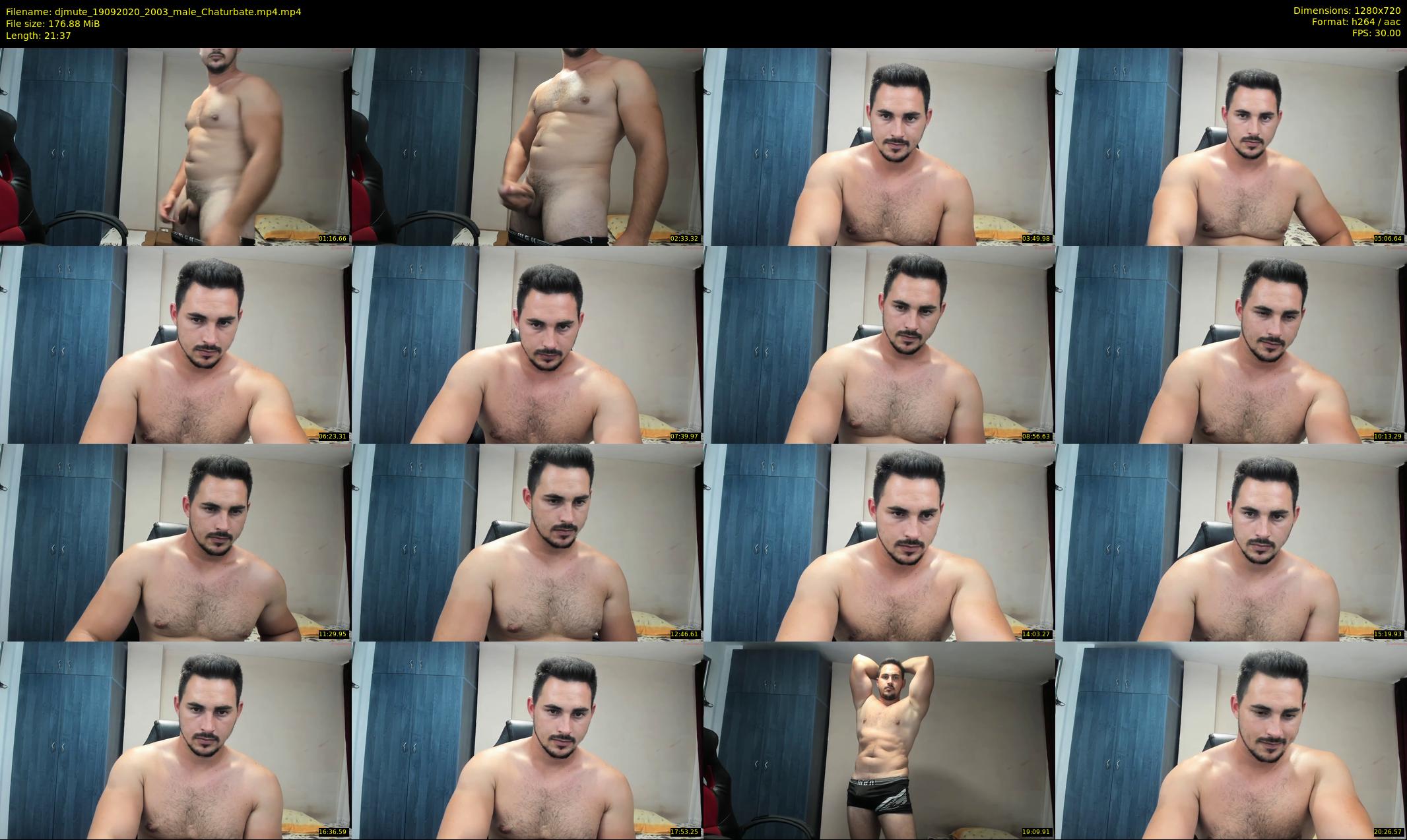 djmute — 22 minute Chaturbate male cam show recording, 720p, Sep 19, 2020