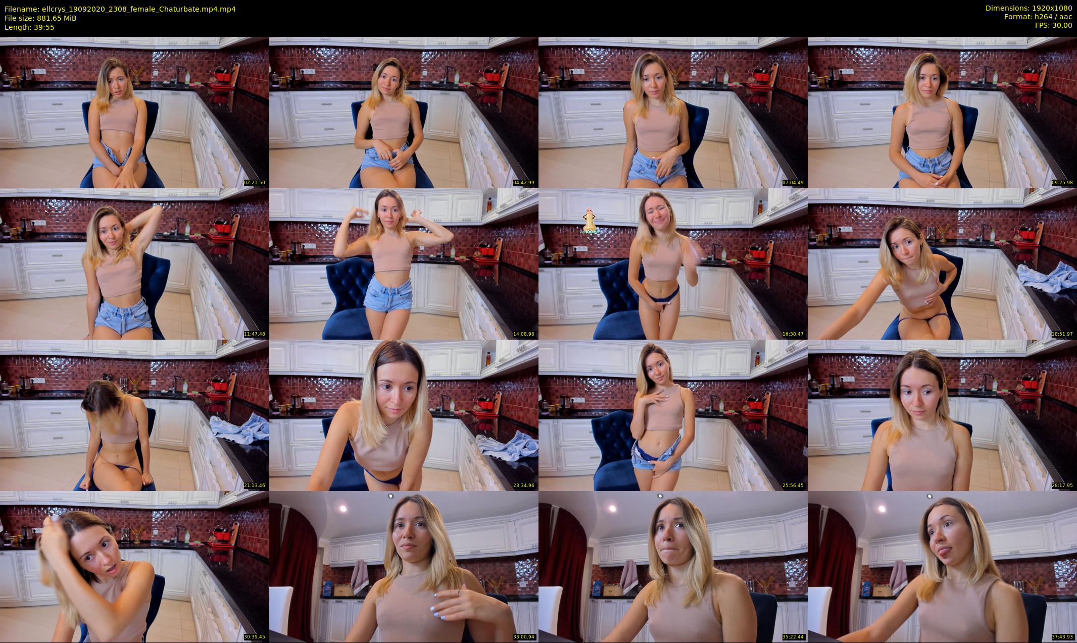 ellcrys — 40 minute Chaturbate couple cam show recording, 1080p, Sep 19, 2020