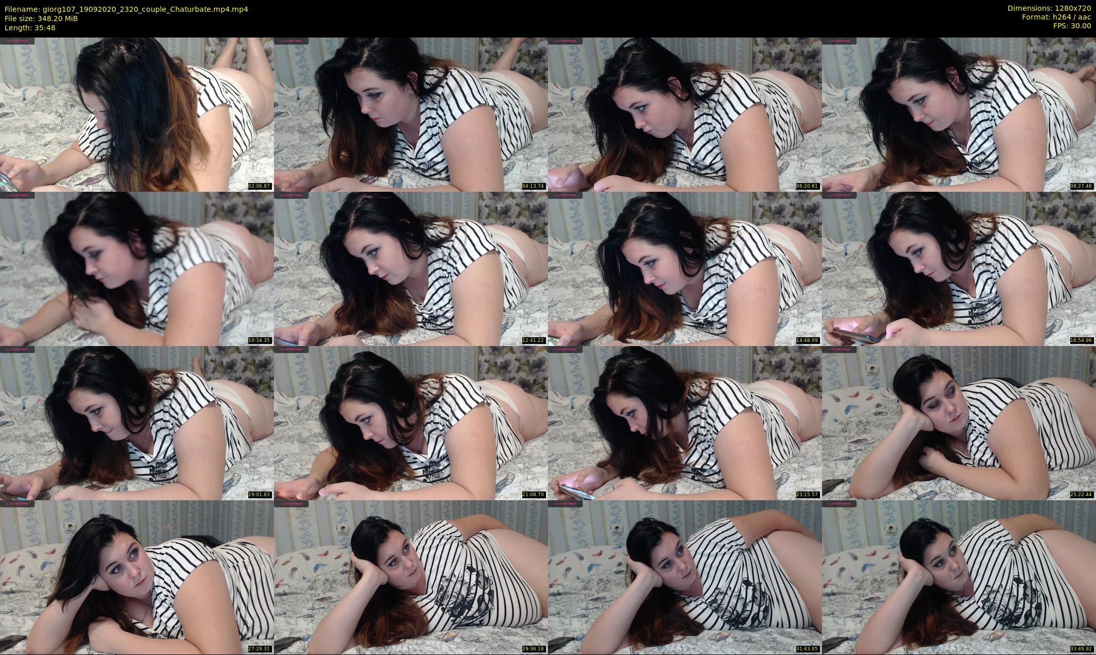giorg107 — 36 minute Chaturbate couple cam show recording, 720p, Sep 19, 2020