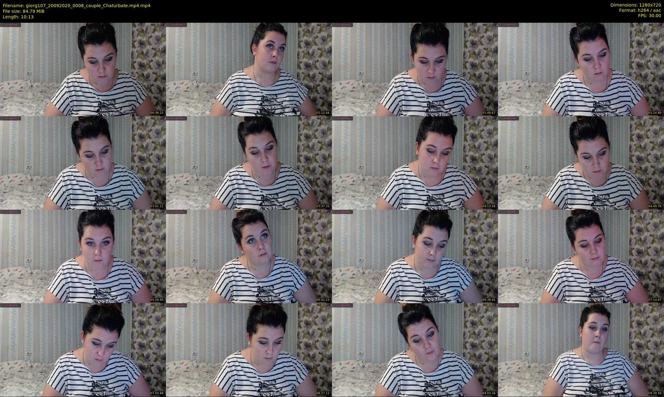 giorg107 — 11 minute Chaturbate couple cam show recording, 720p, Sep 20, 2020