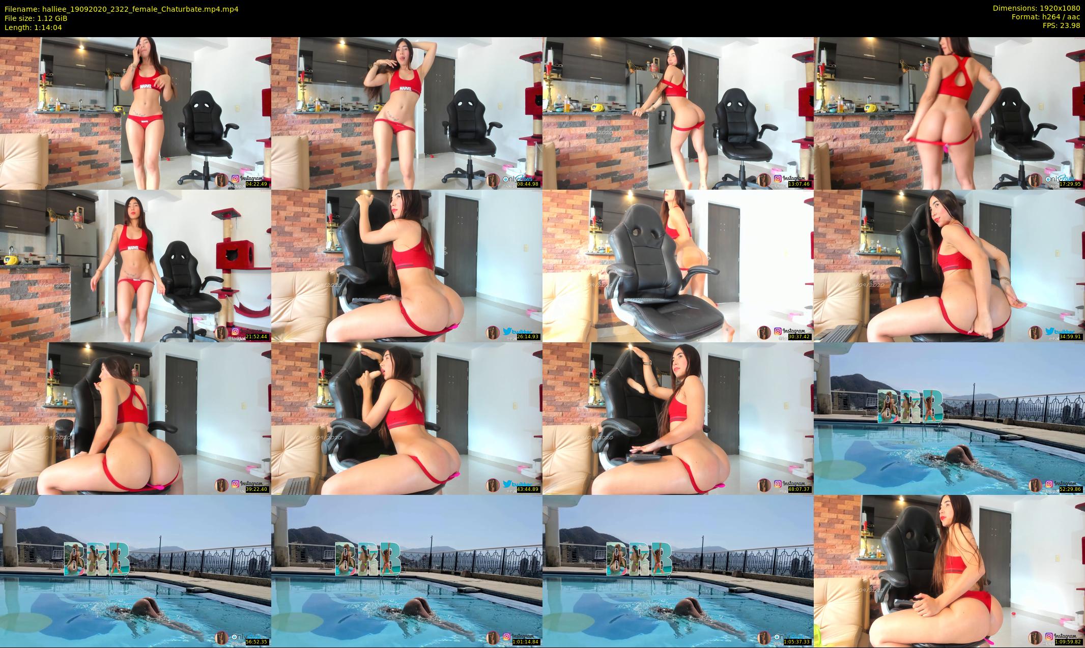halliee — 75 minute Chaturbate couple cam show recording, 1080p, Sep 19, 2020