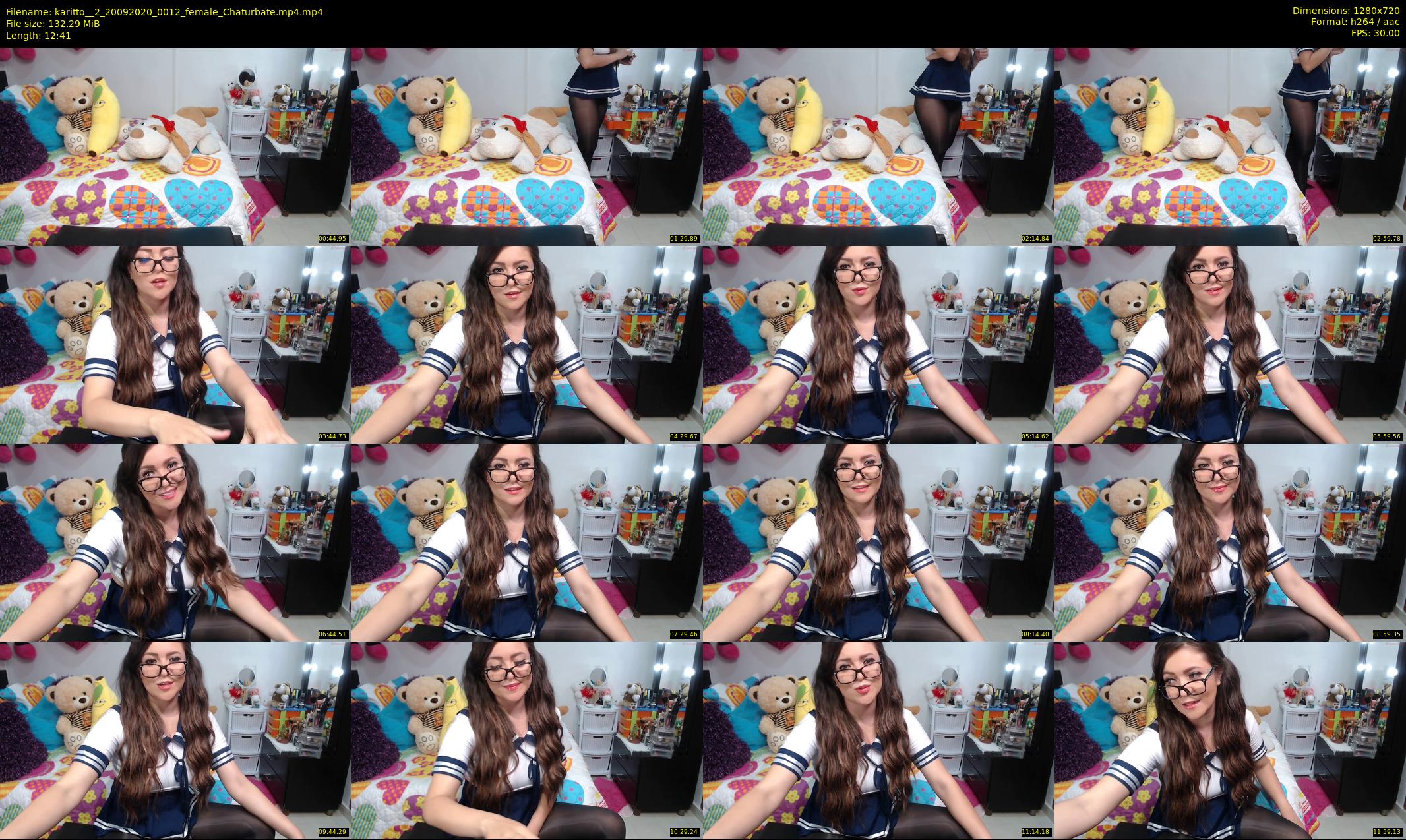 karitto__2 — 13 minute Chaturbate female cam show recording, 720p, Sep 20, 2020
