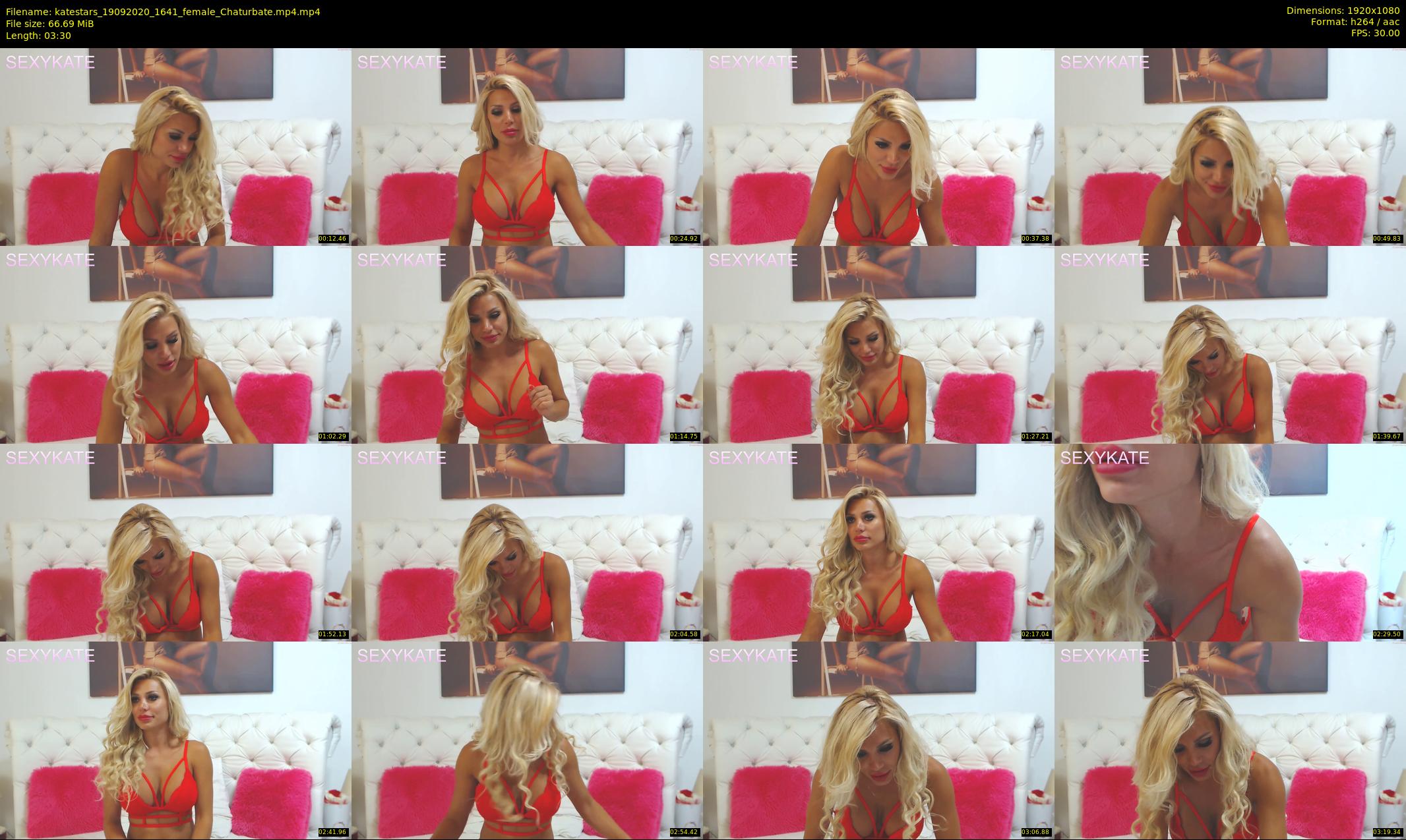 katestars — 4 minute Chaturbate female cam show recording, 1080p, Sep 19, 2020
